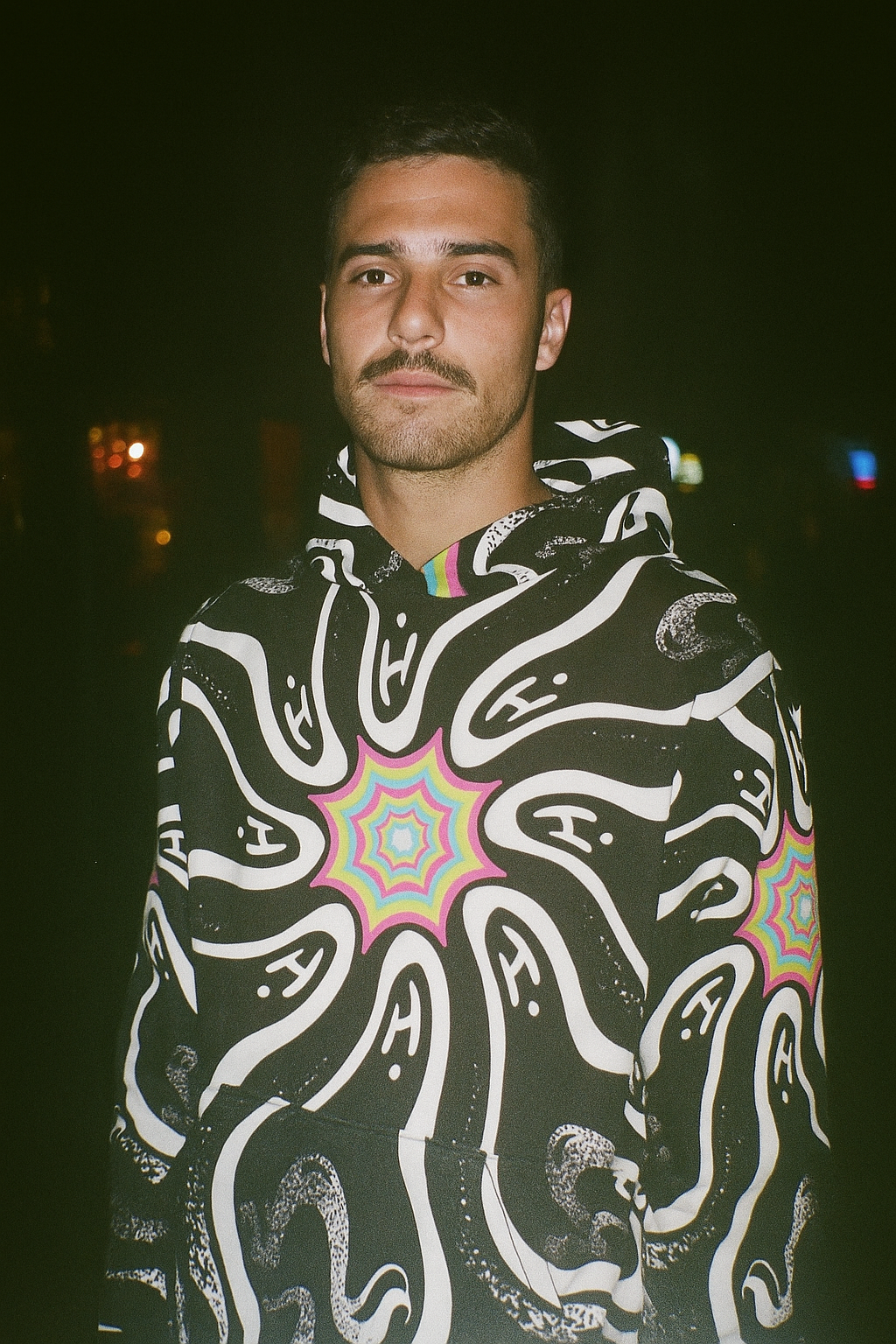 Alien smudge Unisex Hoodie