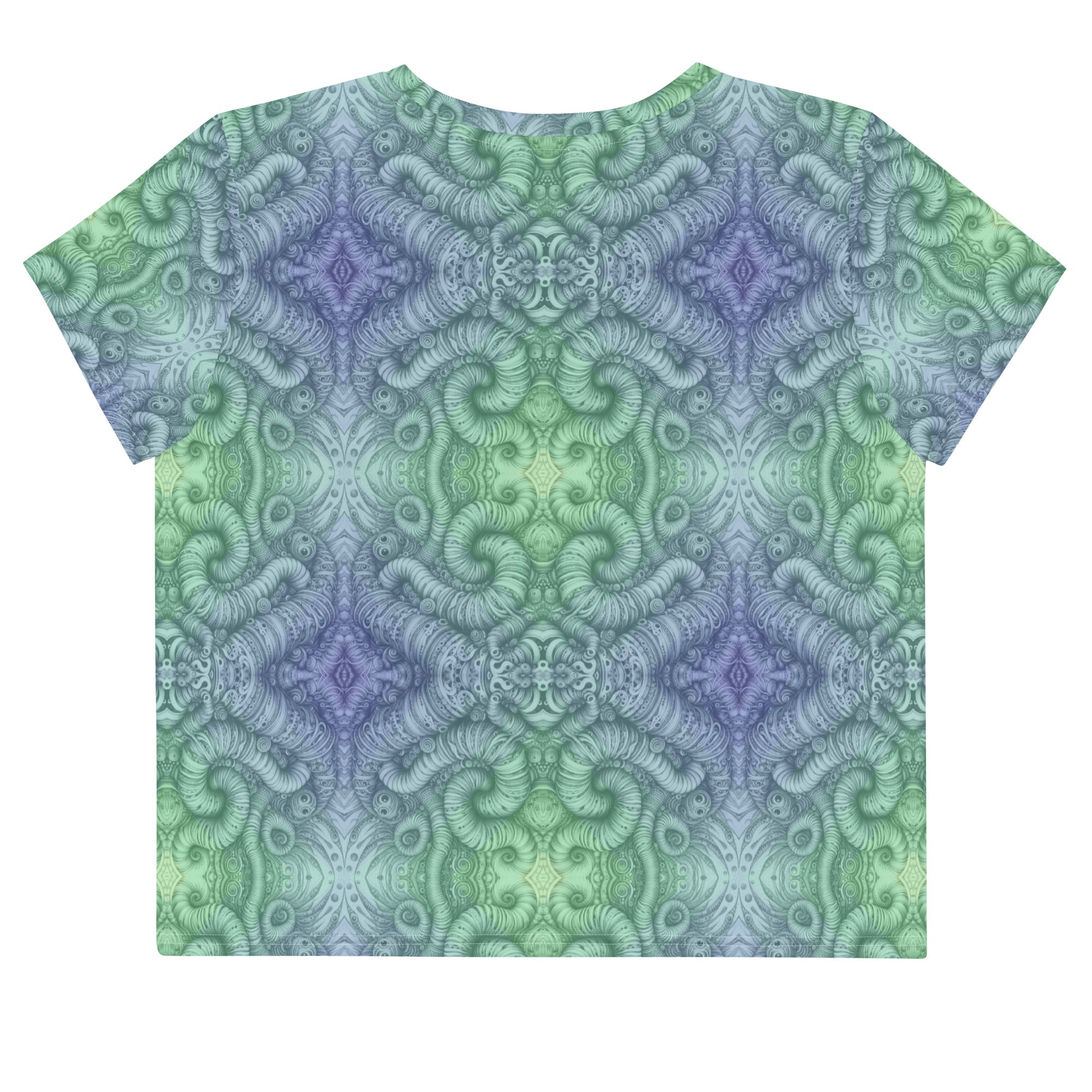 Wobz Realm All-Over Print Crop Tee