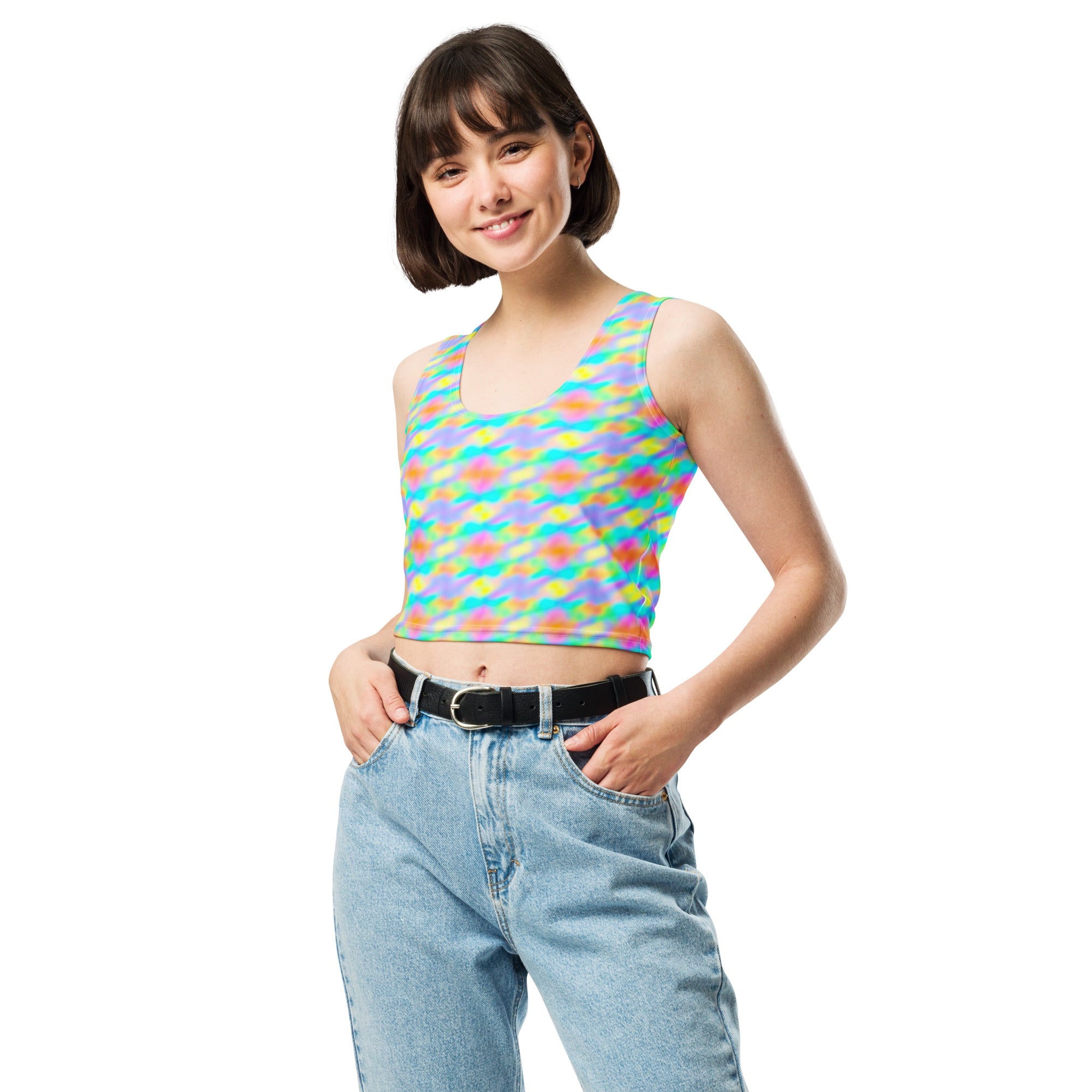 Easy PsyColors Crop Top
