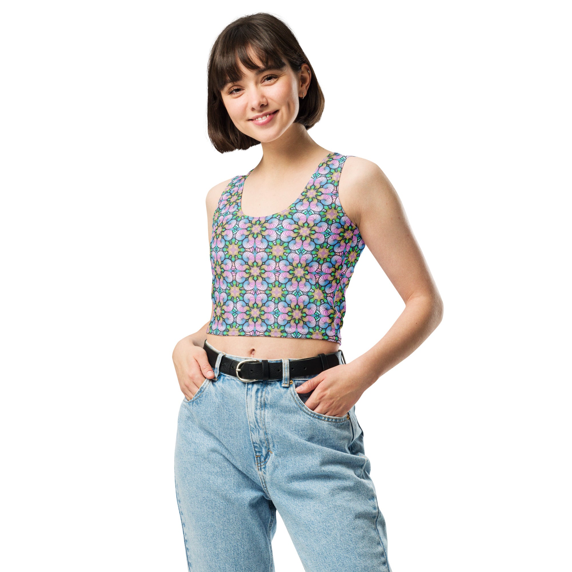 Gummy Worms Crop Top