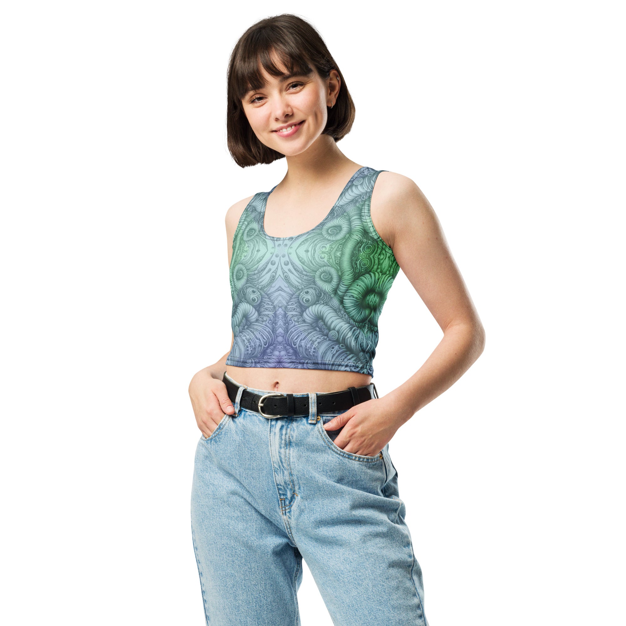 Wobz realm Crop Top