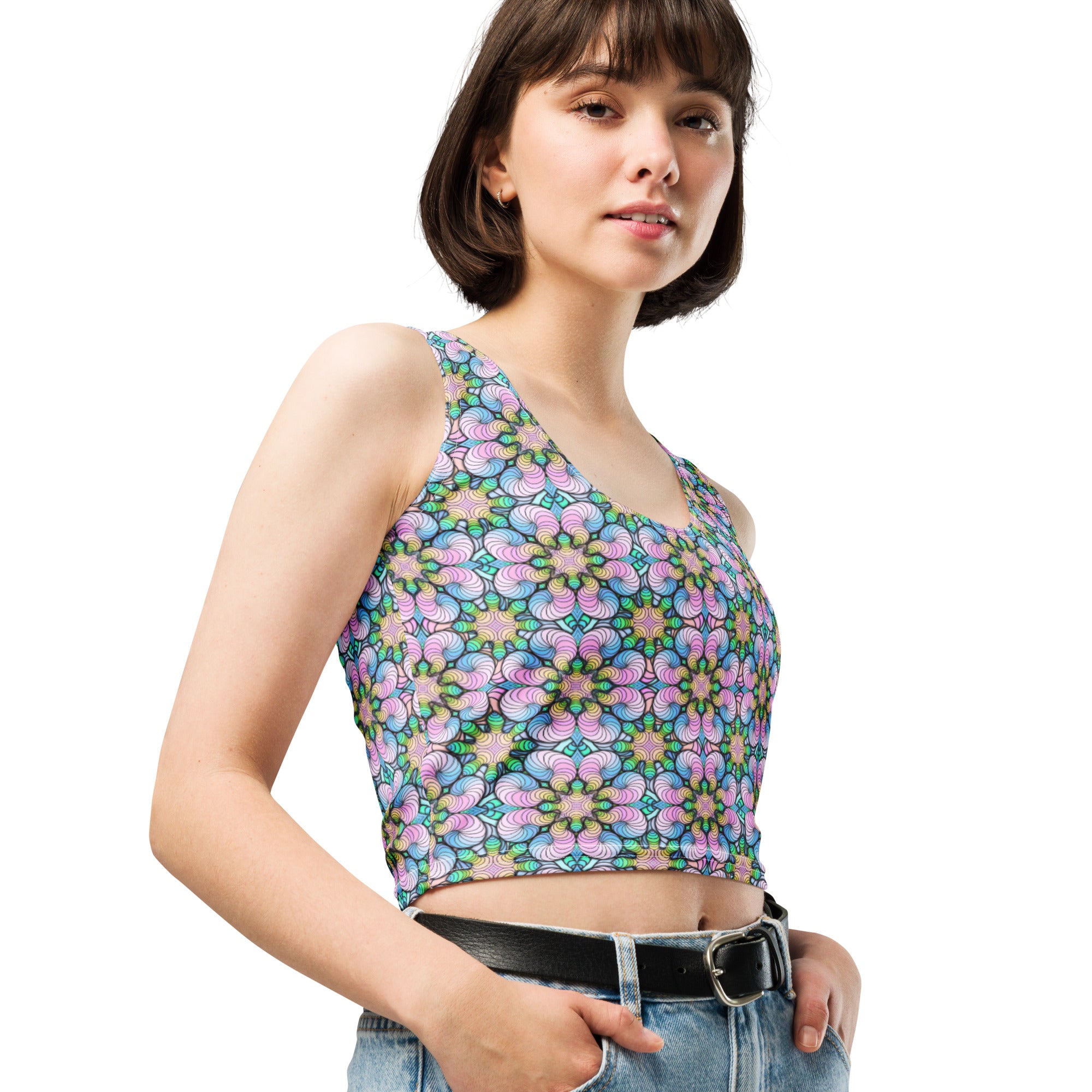 Gummy Worms Crop Top
