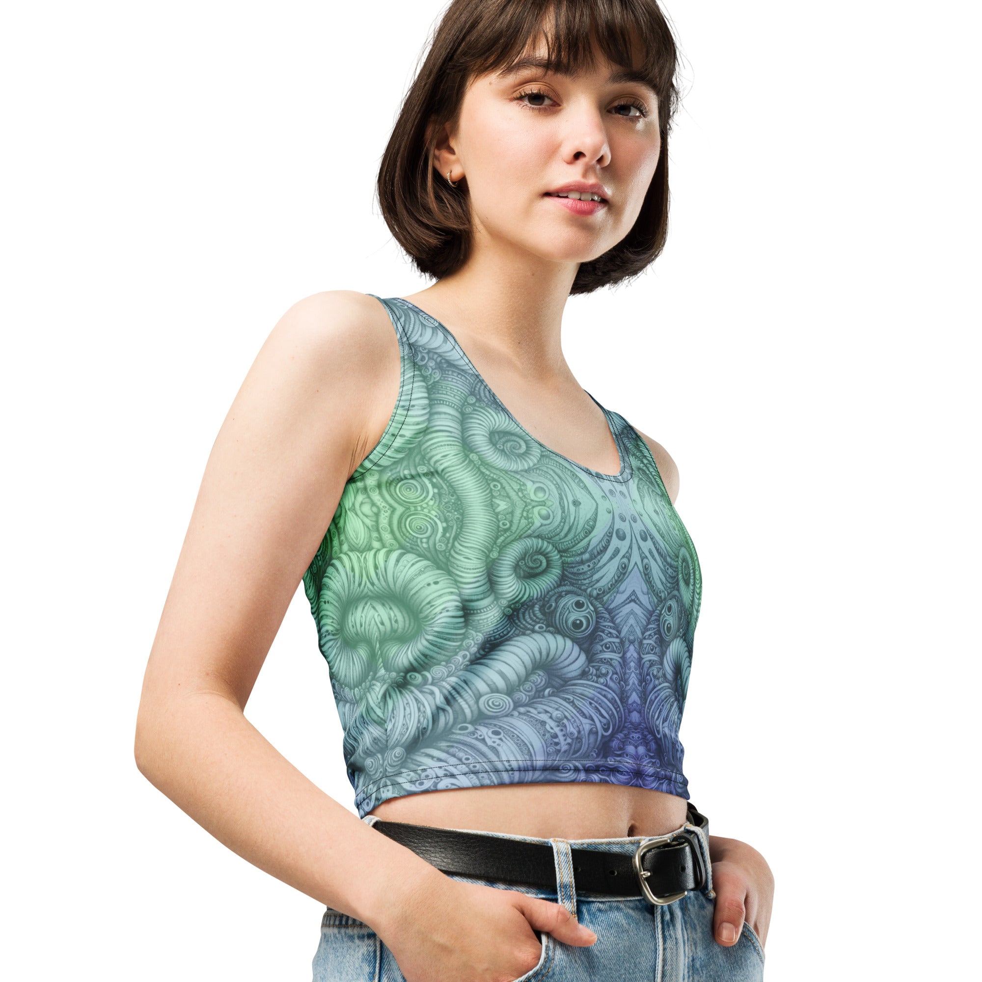 Wobz realm Crop Top