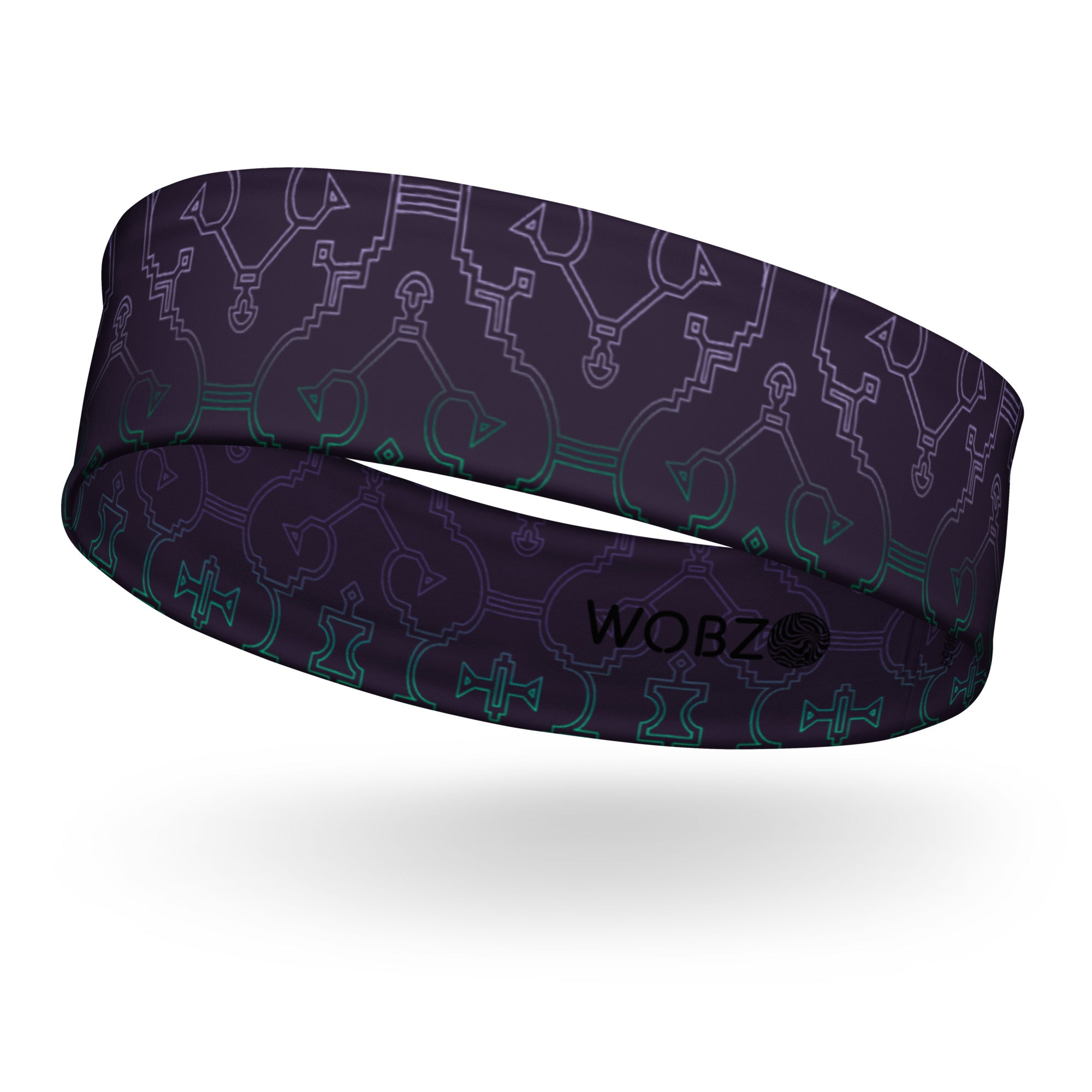 Shipibo purple Headband