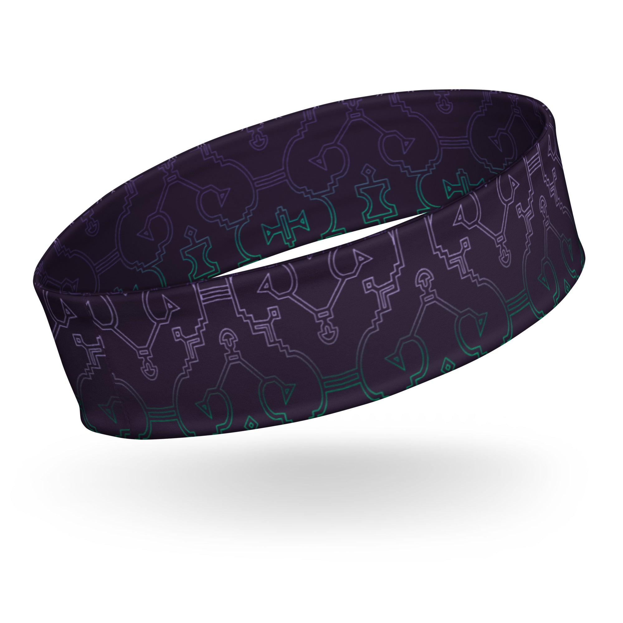 Shipibo purple Headband
