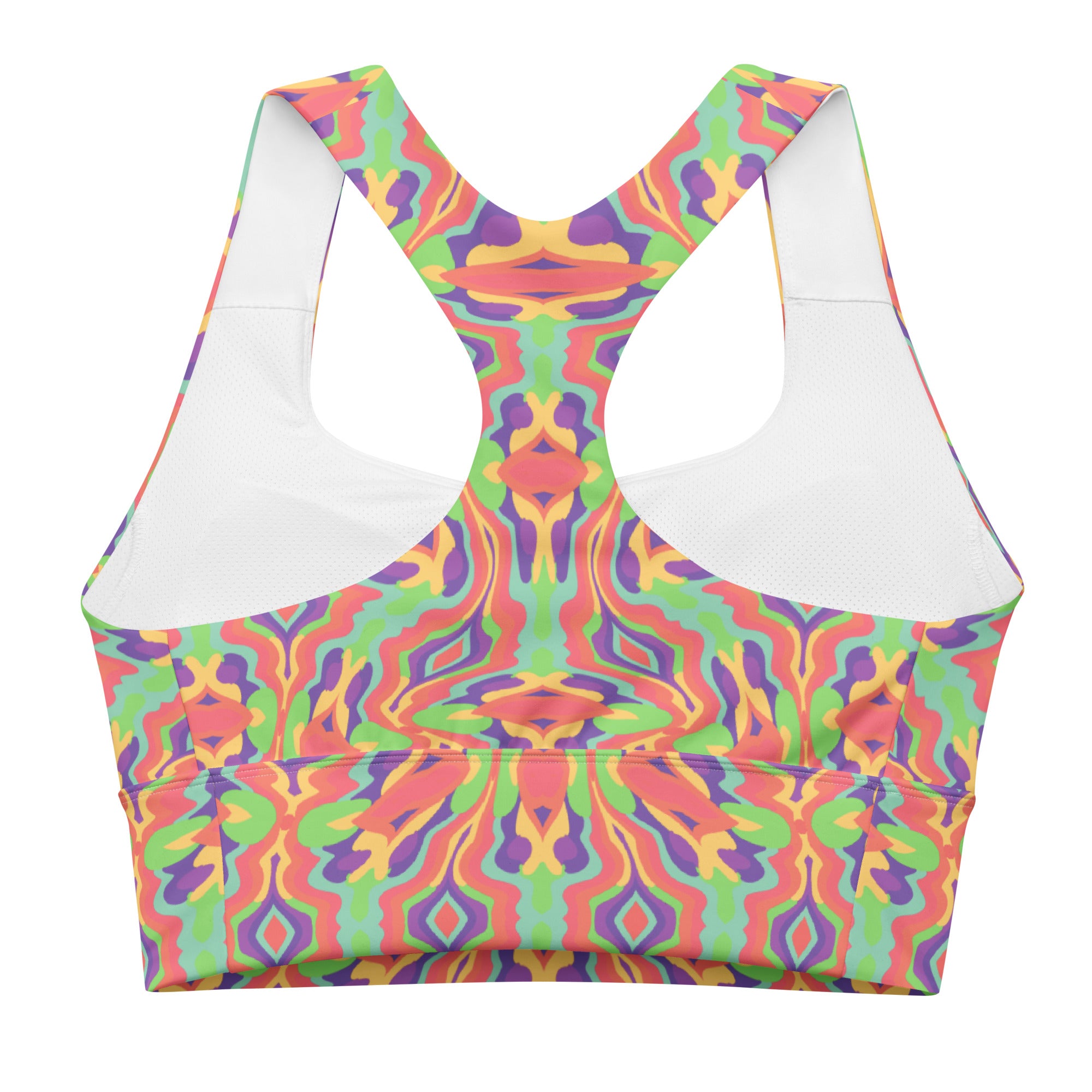 Tribal Easy Colorz Longline sports bra