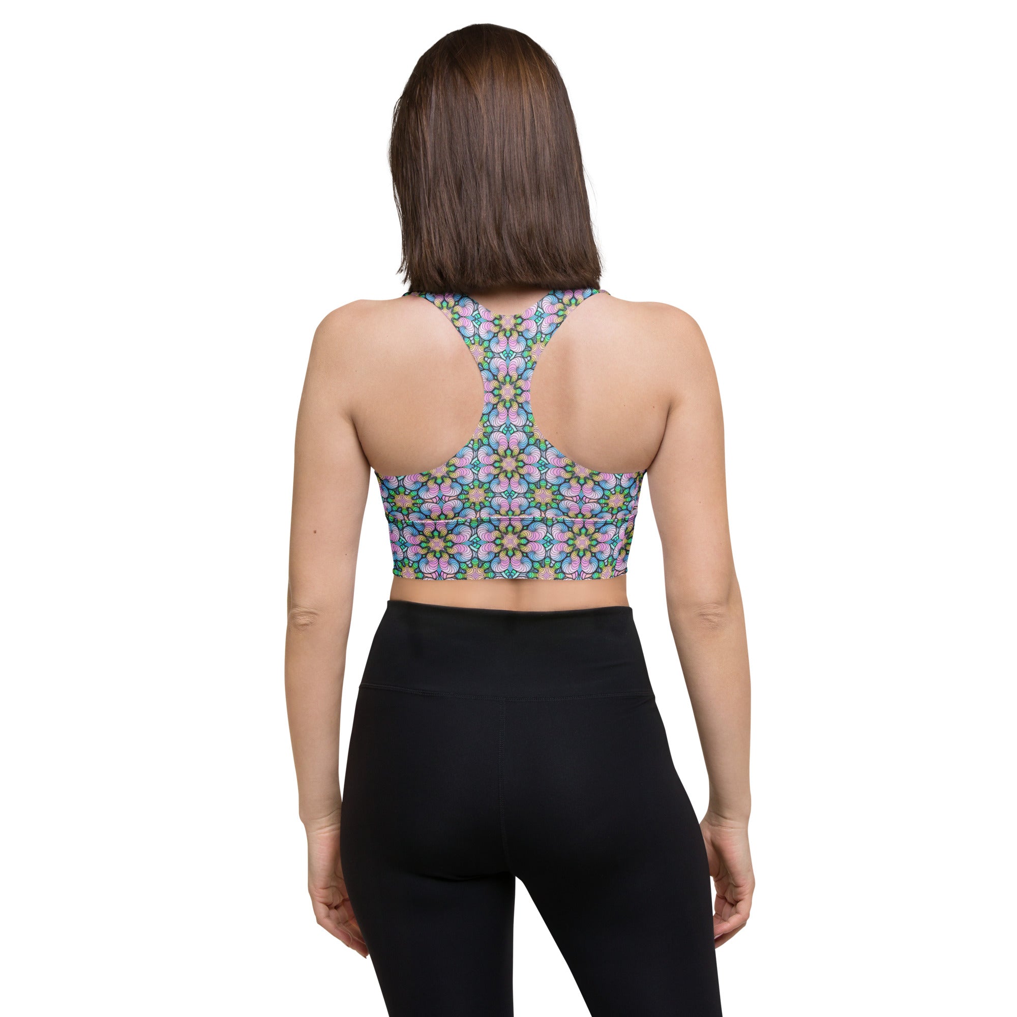 Gummy Worms Longline sports bra