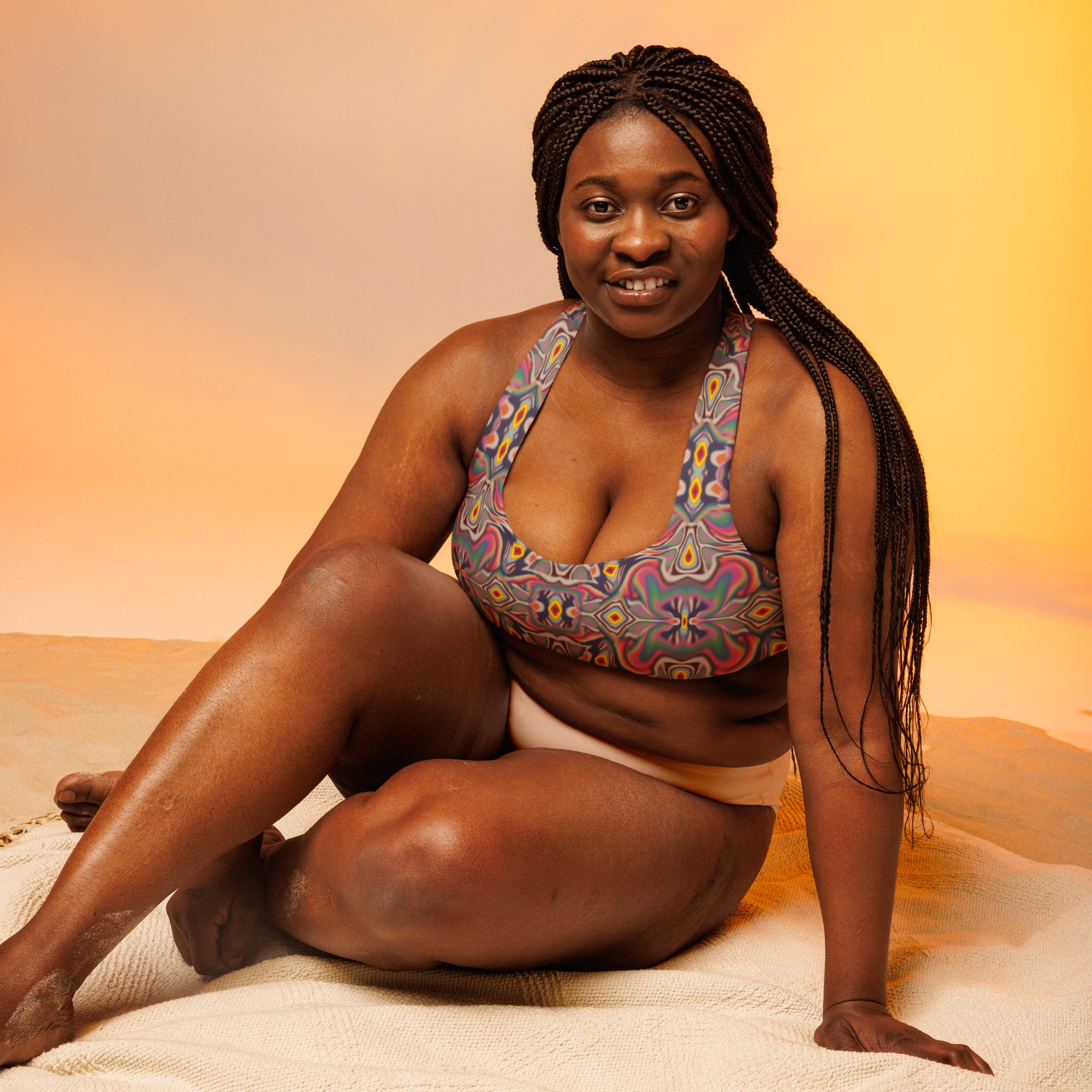 Shamanic Longline sports bra