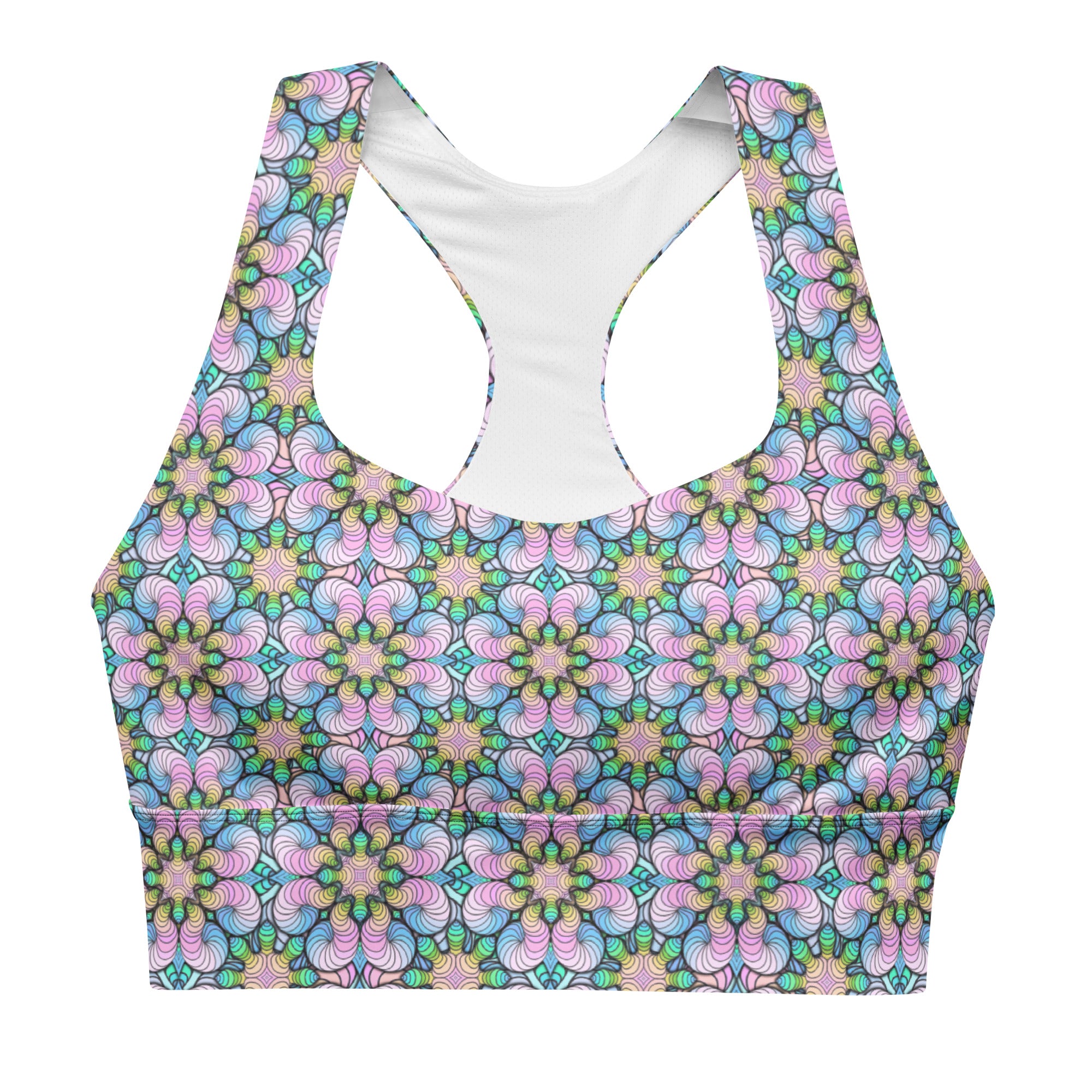 Gummy Worms Longline sports bra