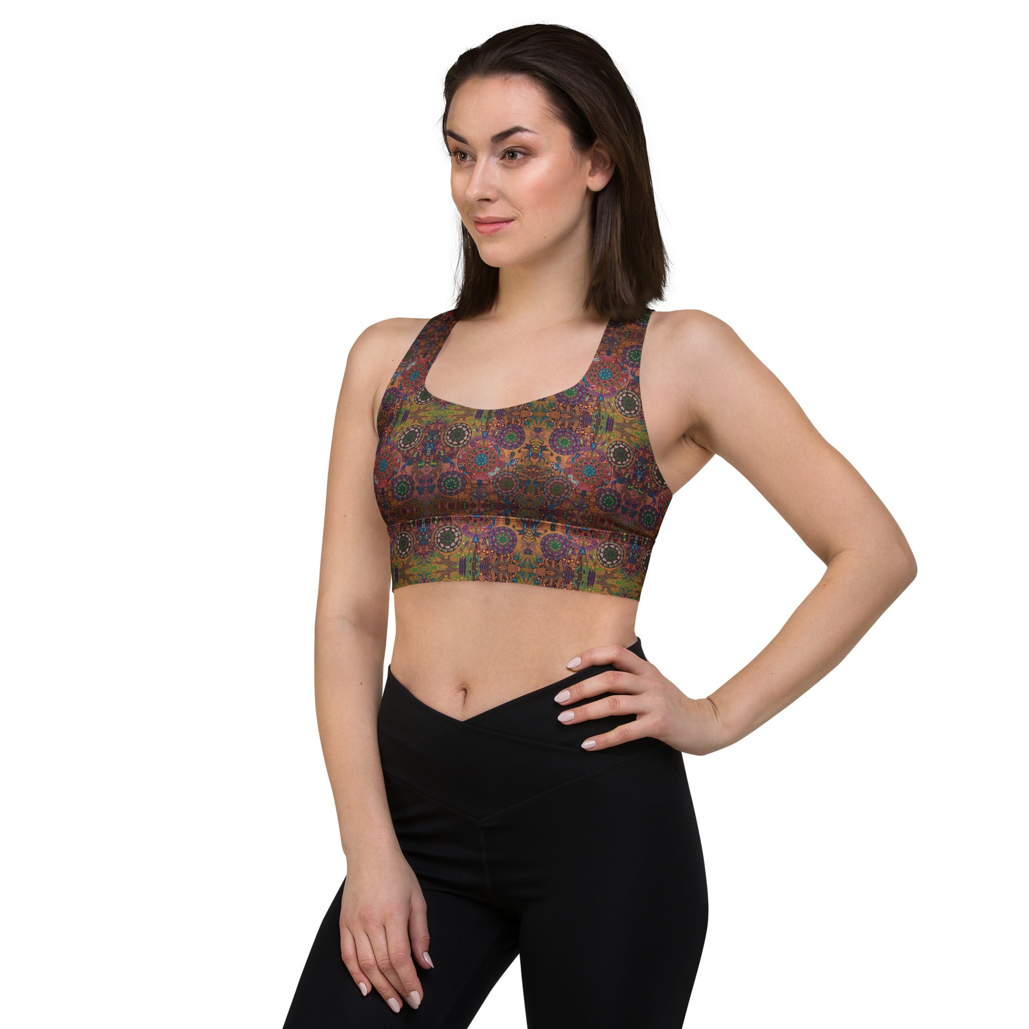 Clics Longline sports bra