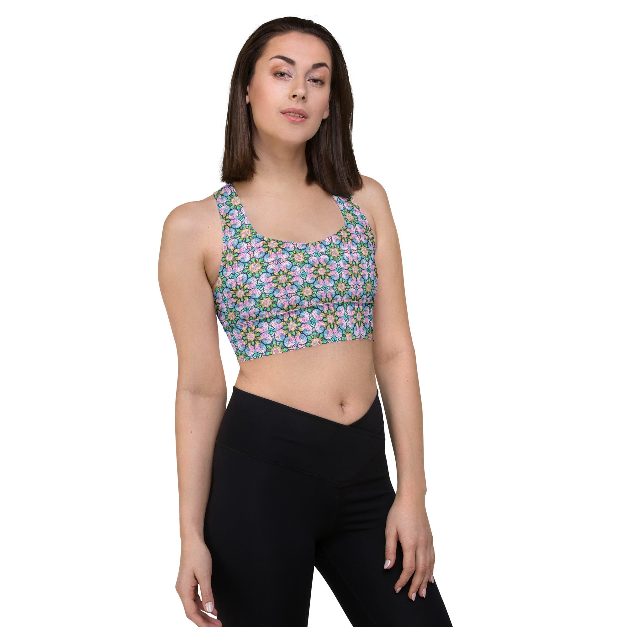 Gummy Worms Longline sports bra