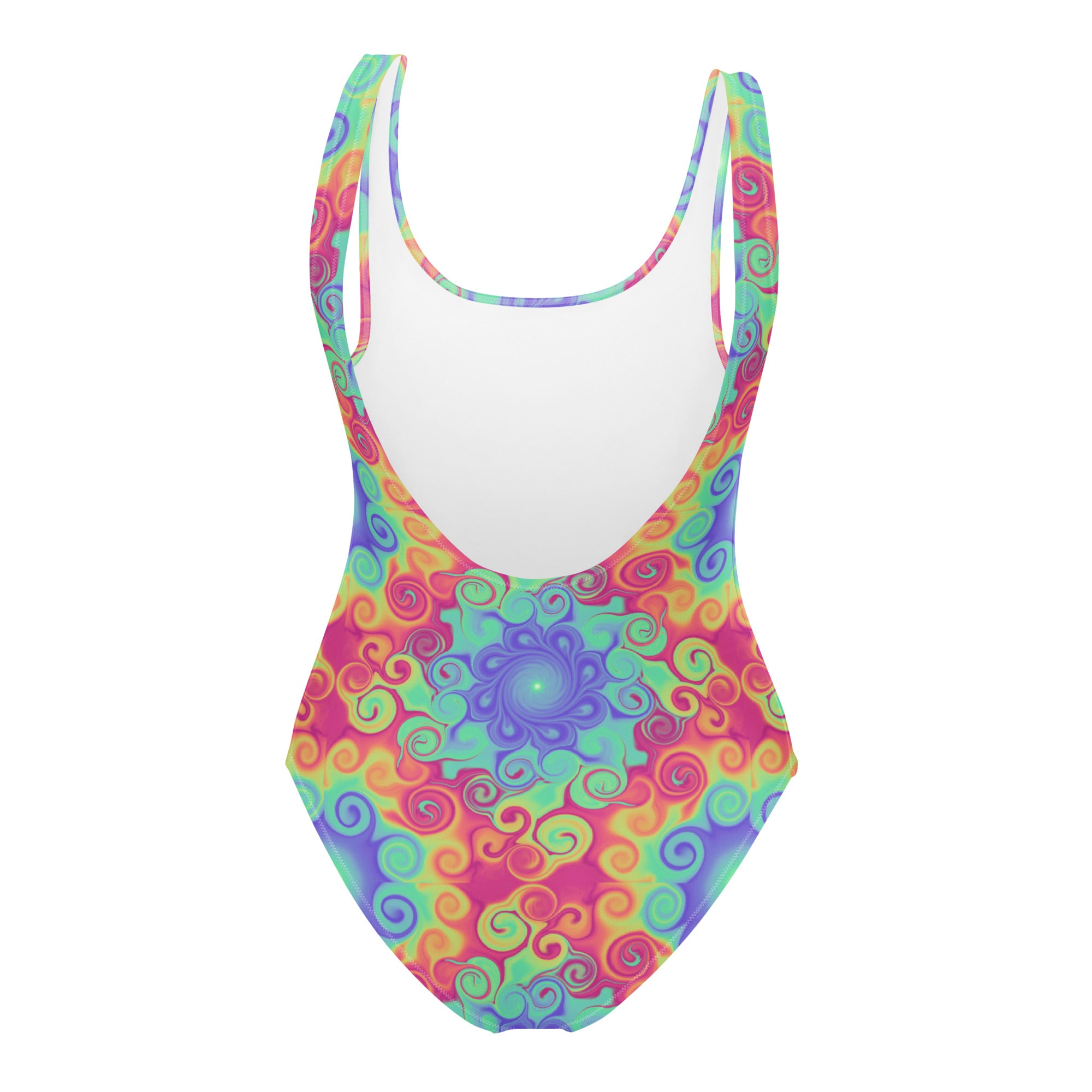 Colorful Vortex Women’s One-Piece Swimsuit