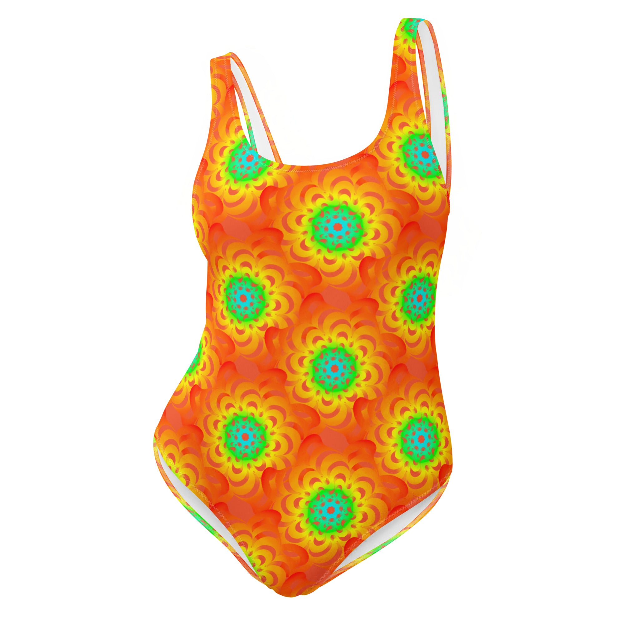 Orang Whirlpool Women’s One -Piece Swimsuit
