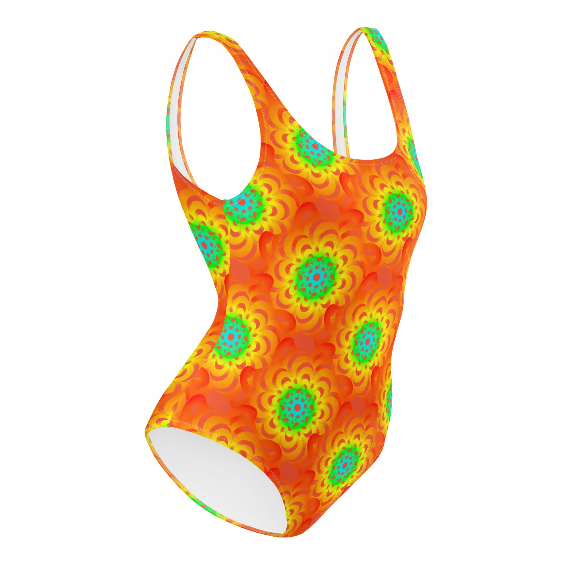 Orang Whirlpool Women’s One -Piece Swimsuit