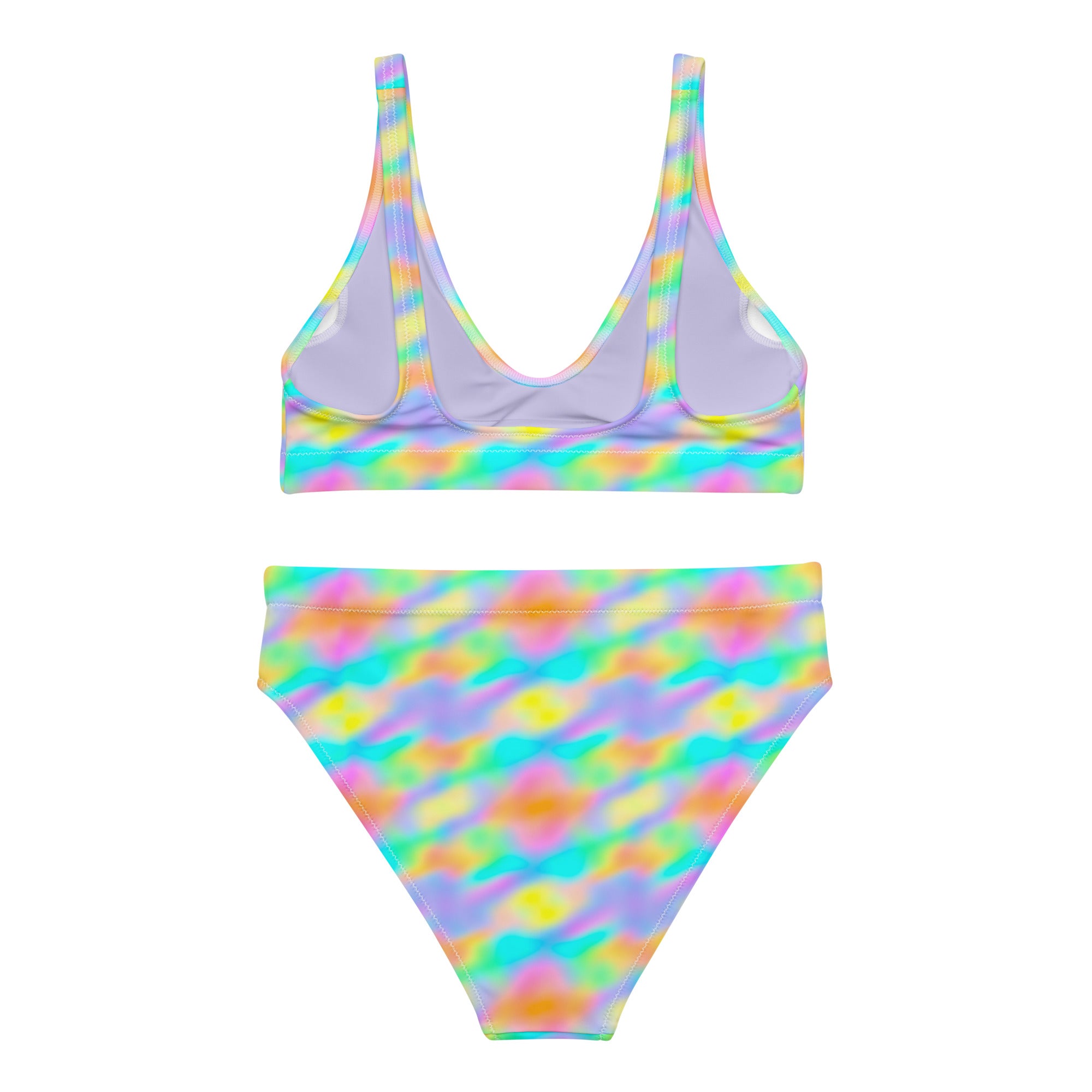 Easy psy colors women’s high-waisted bikini