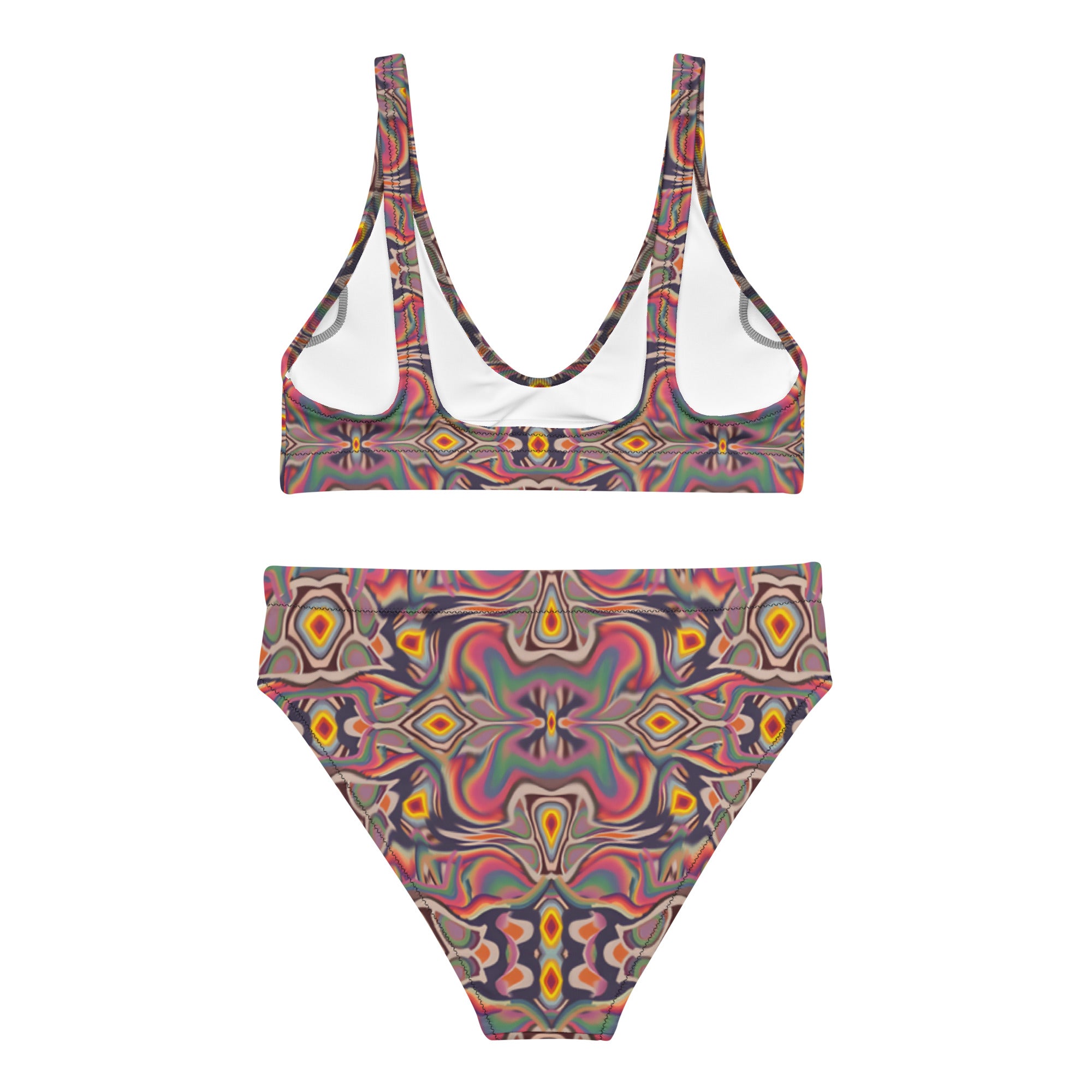 Shamanic high-waisted bikini