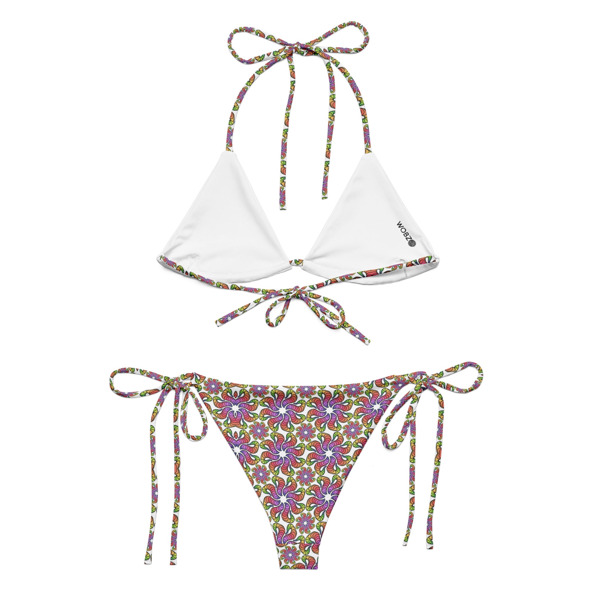 Vortex All-over print string bikini