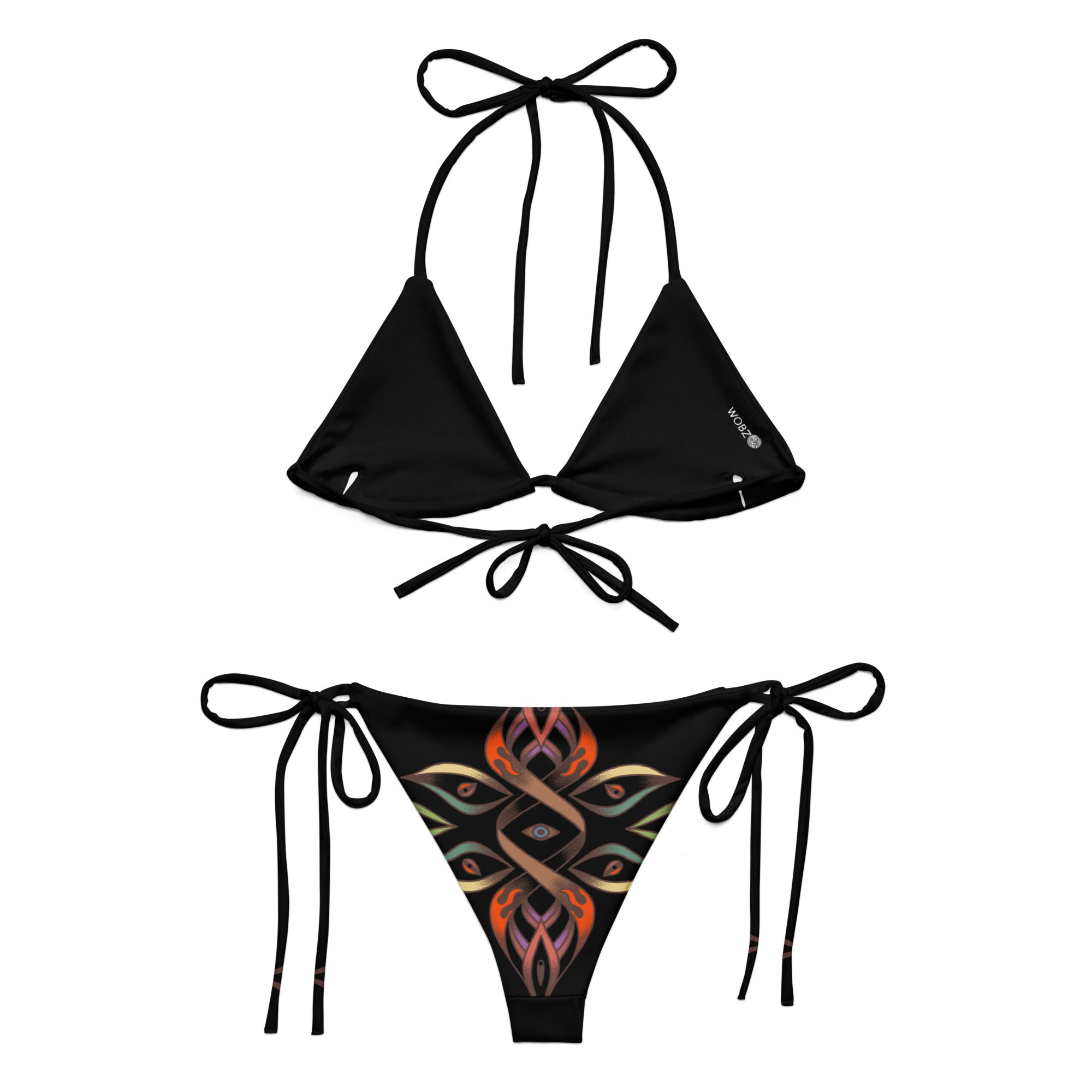 Desert eyes All-over print string bikini