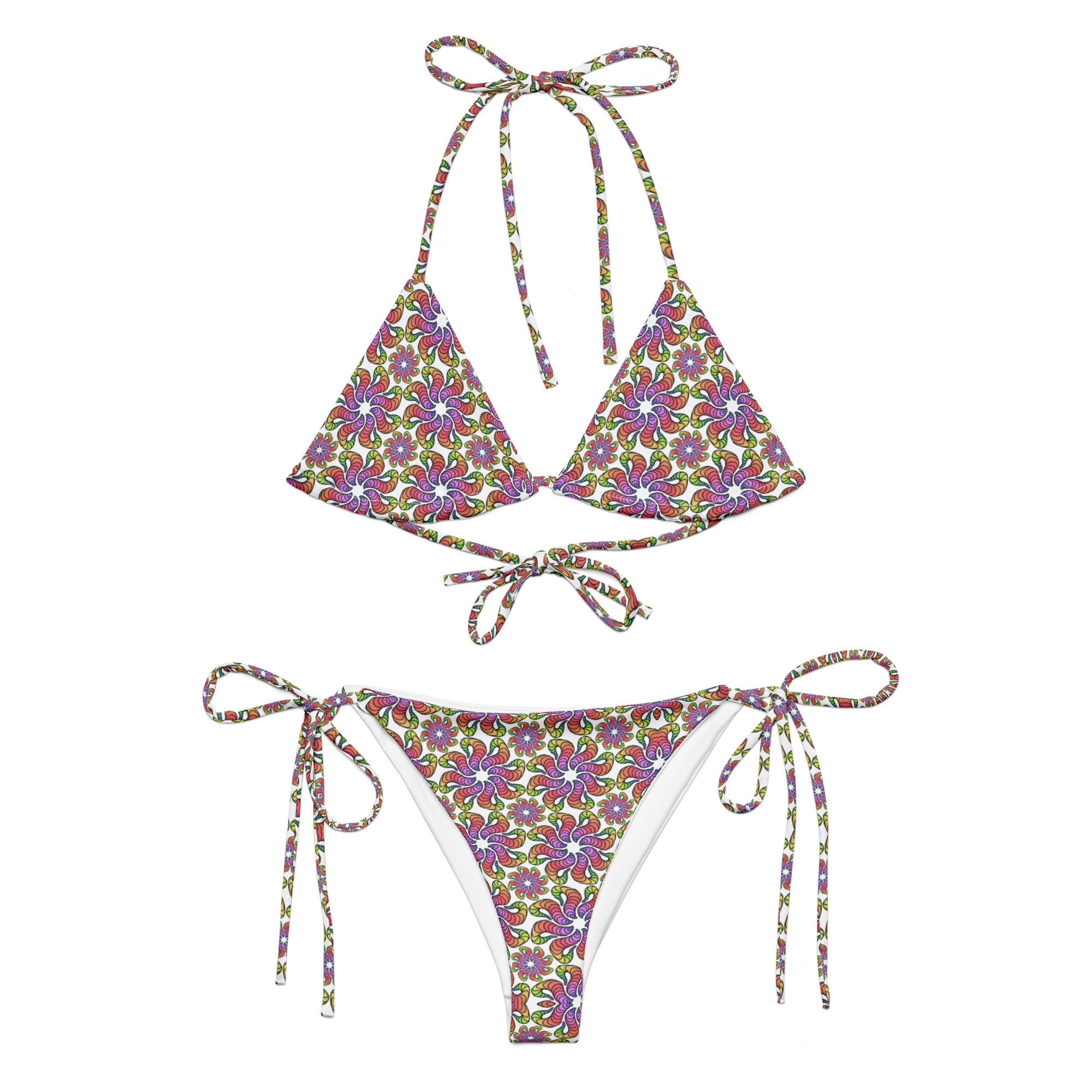 Vortex All-over print string bikini