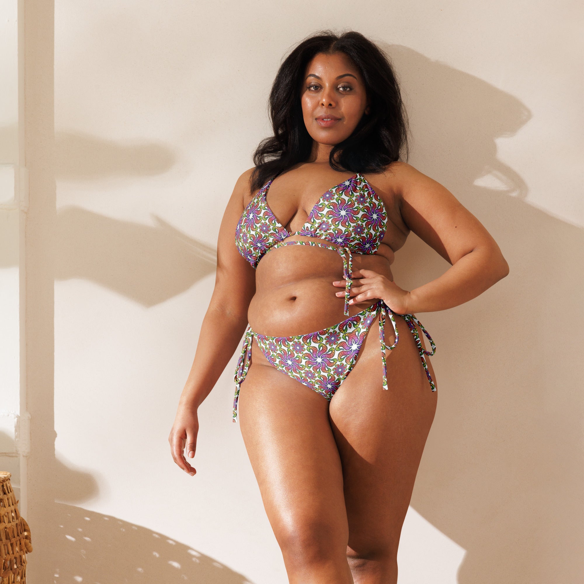 Vortex All-over print string bikini