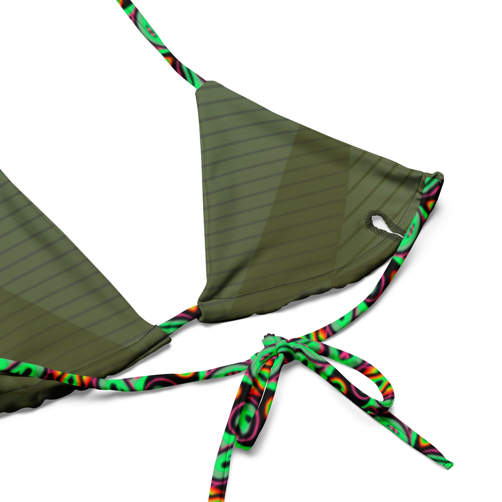Green Organism string bikini