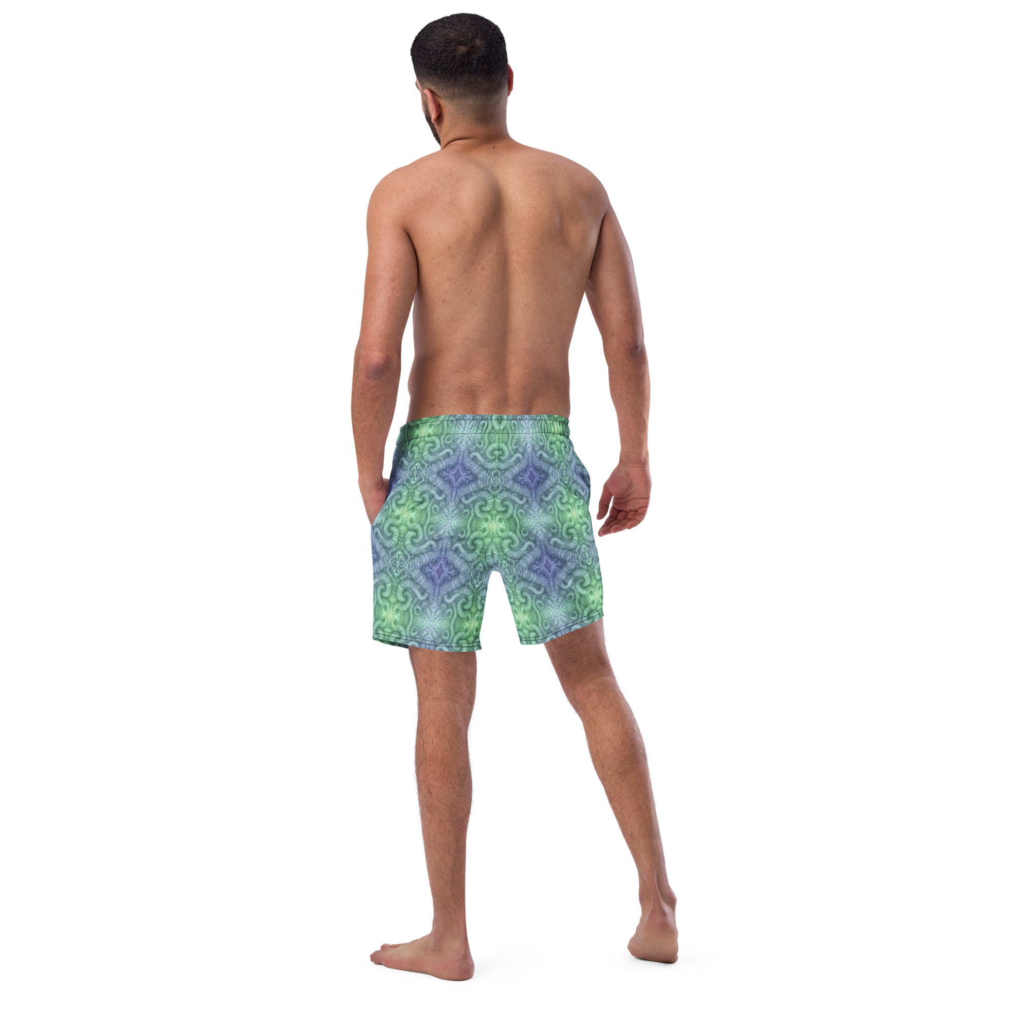 Wobz realm Men's swim trunks