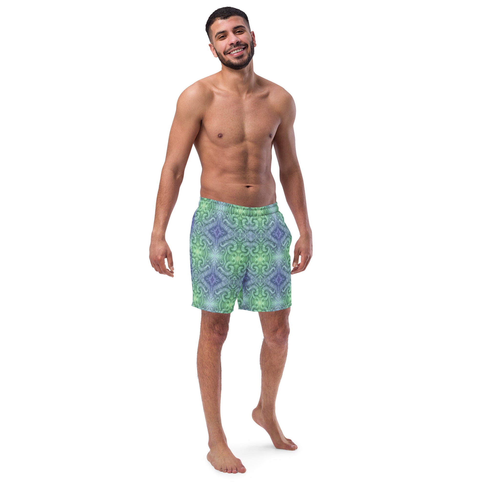 Wobz realm Men's swim trunks