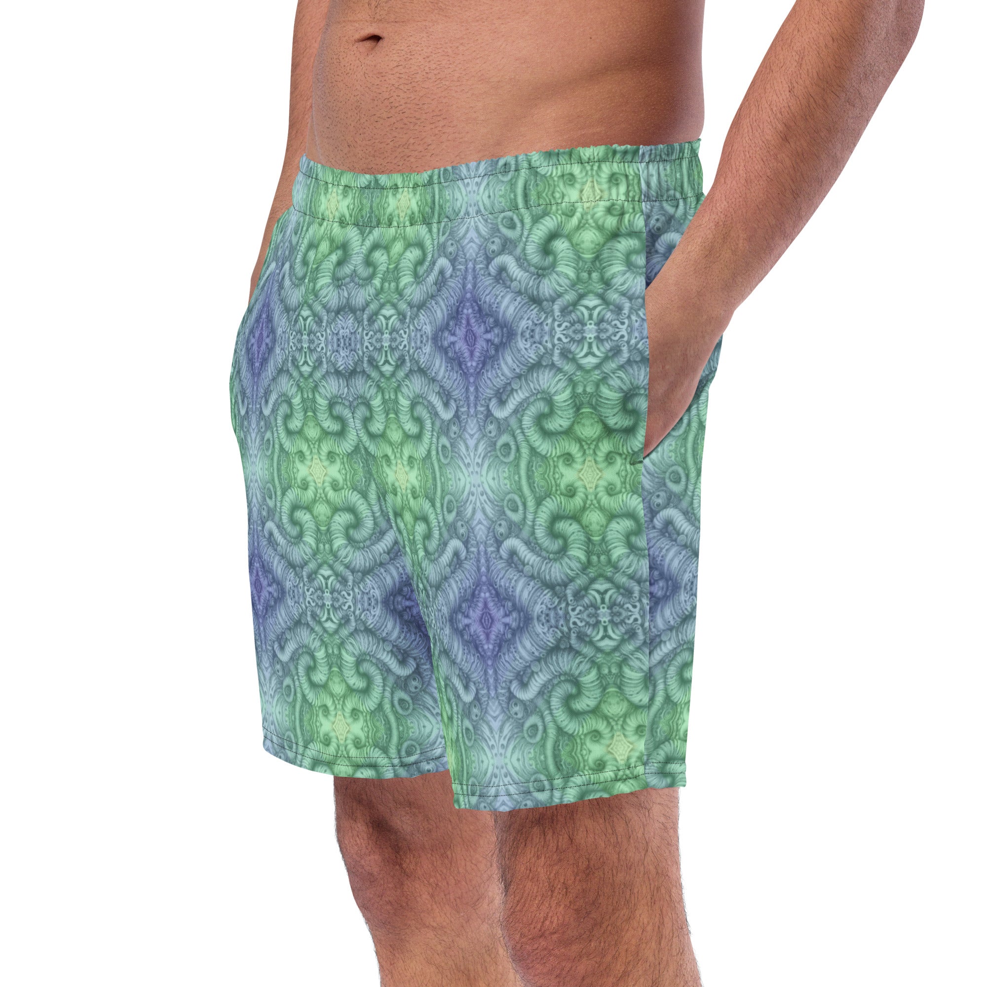 Wobz realm Men's swim trunks