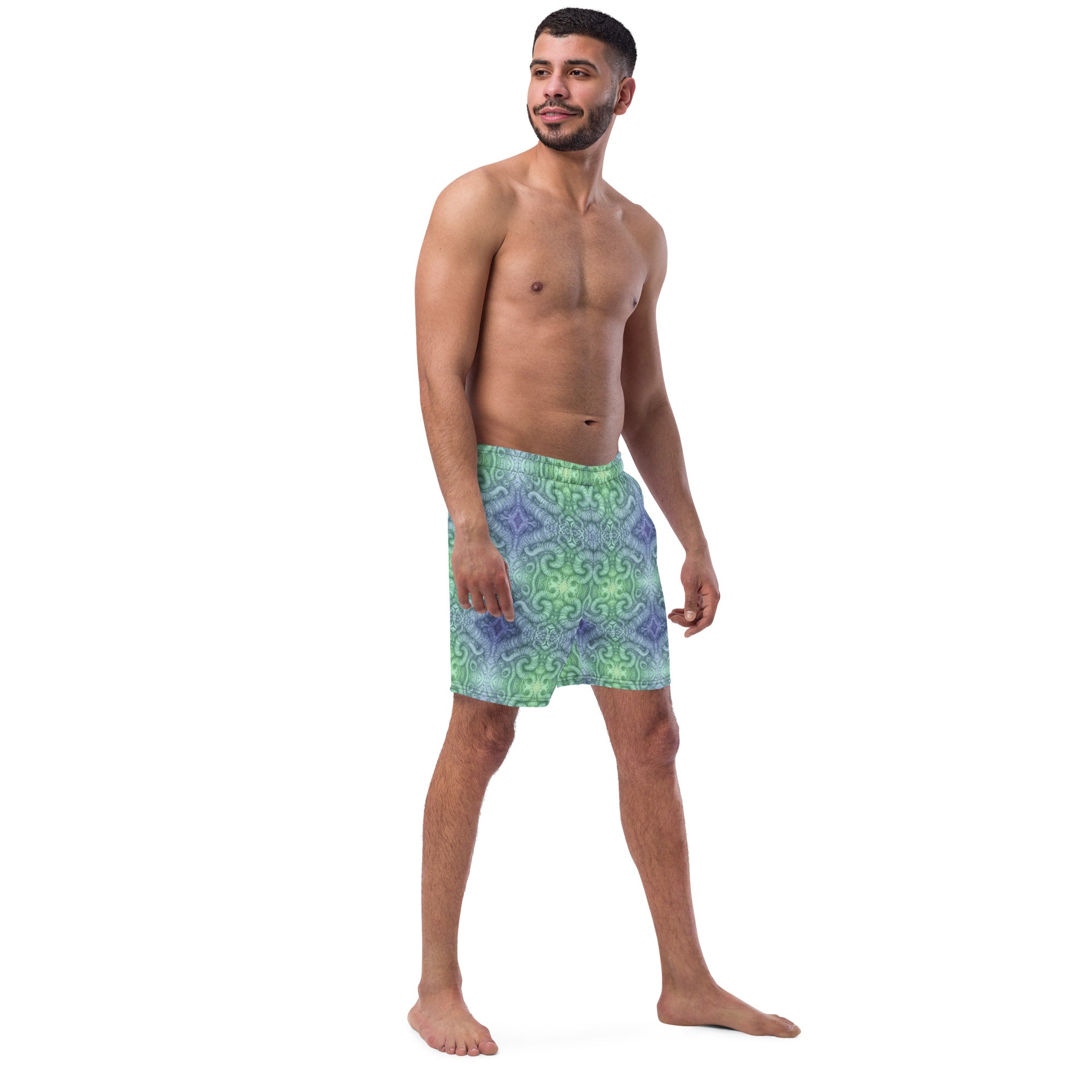 Wobz realm Men's swim trunks