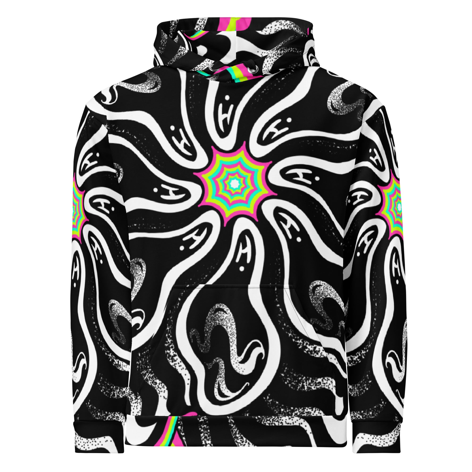 Alien smudge Unisex Hoodie