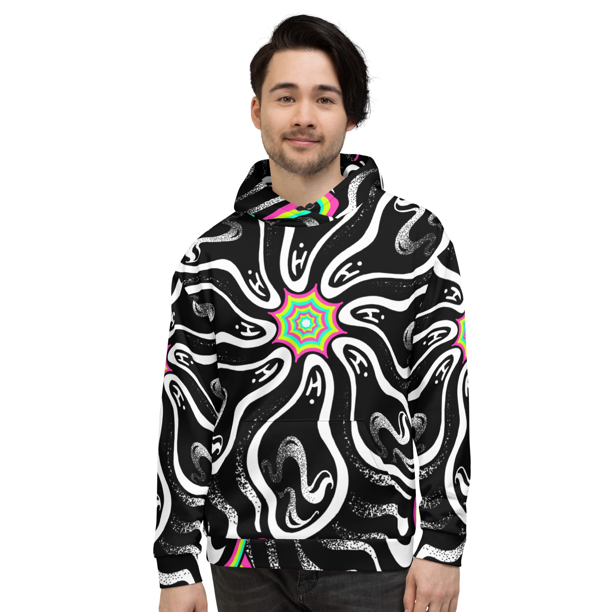 Alien smudge Unisex Hoodie