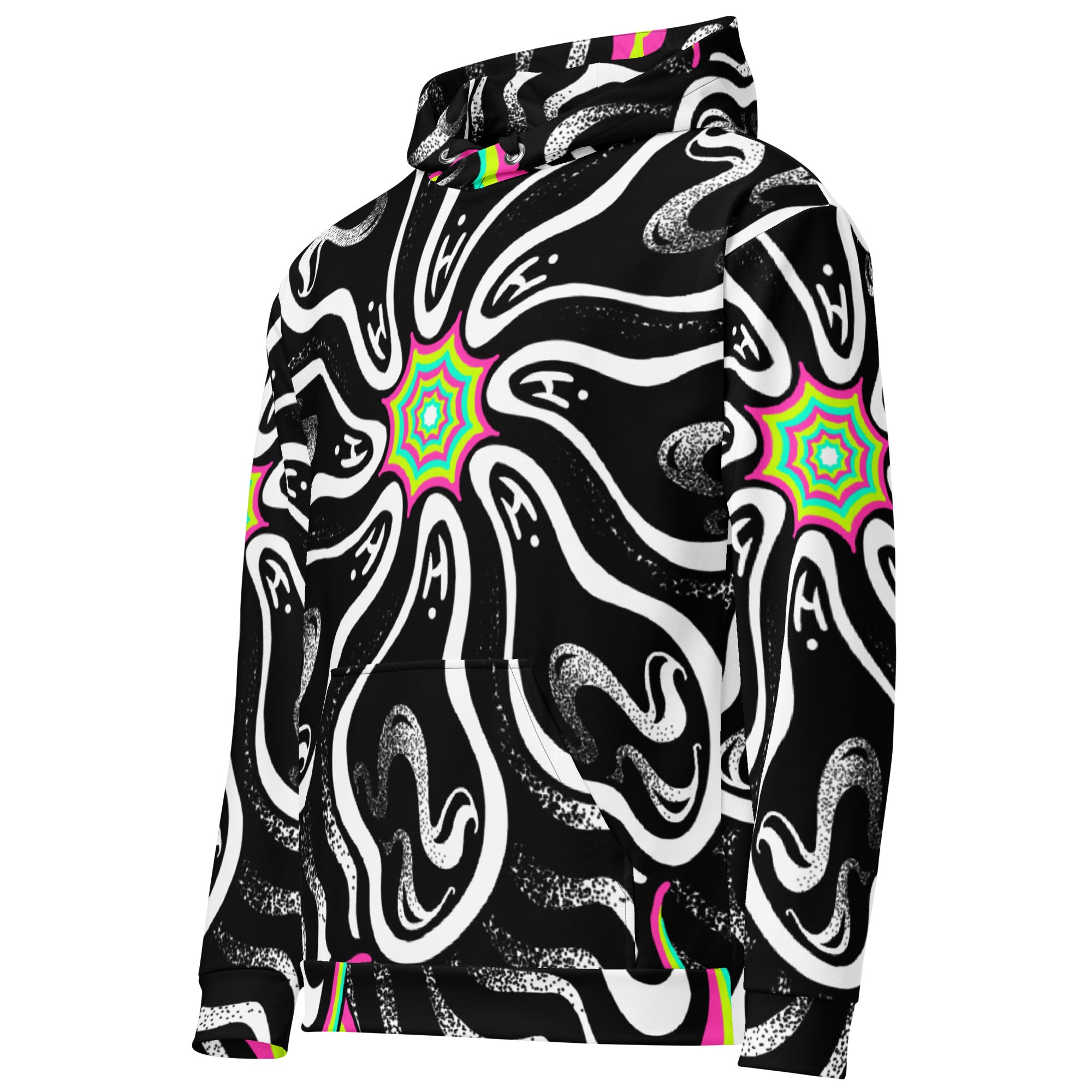 Alien smudge Unisex Hoodie