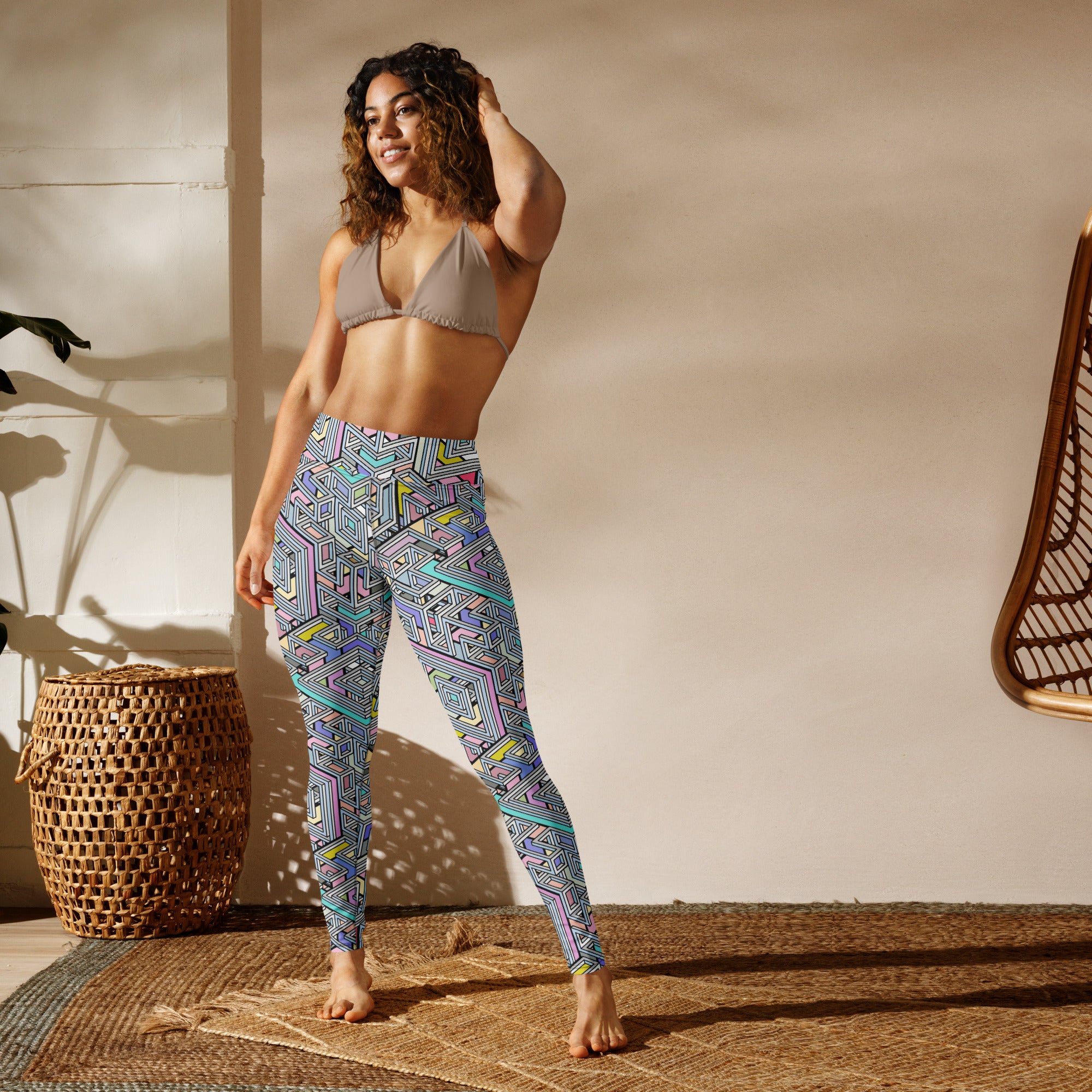 Cube realm Yoga Leggings