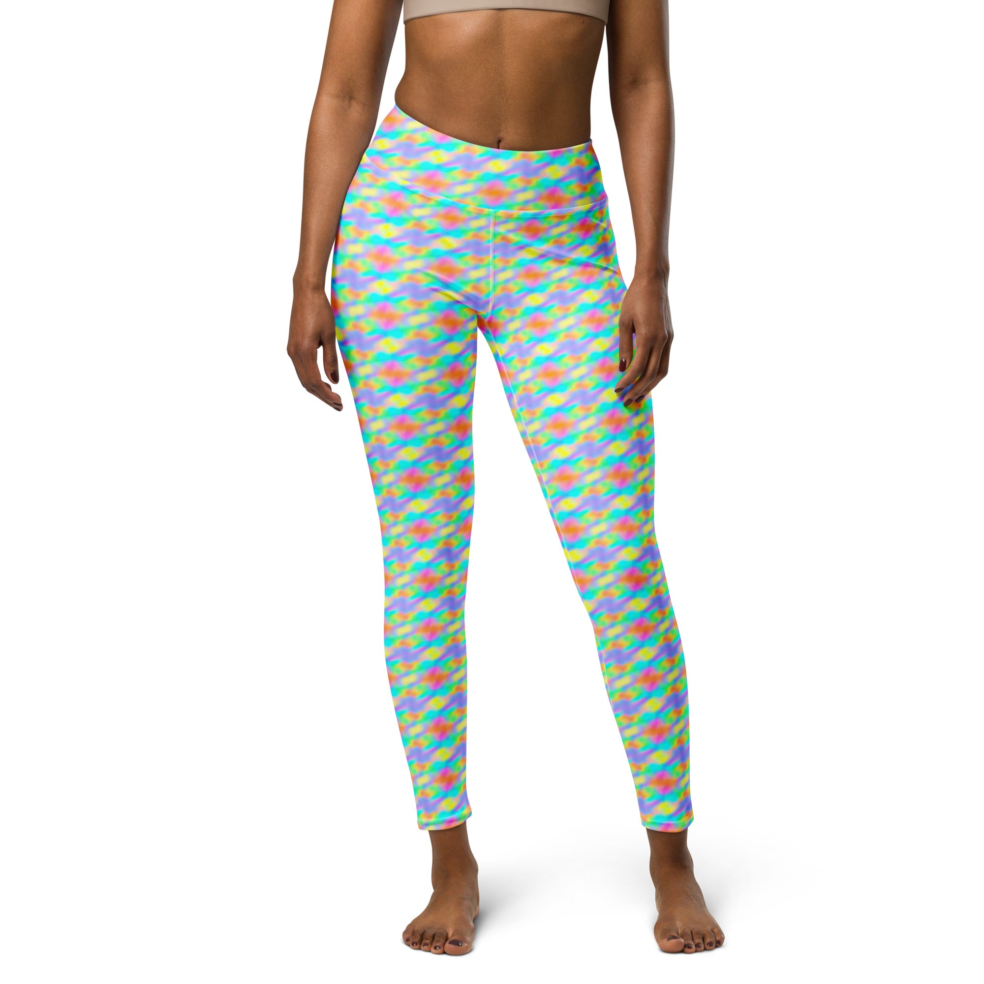 Easy Psy Colors Yoga Leggings