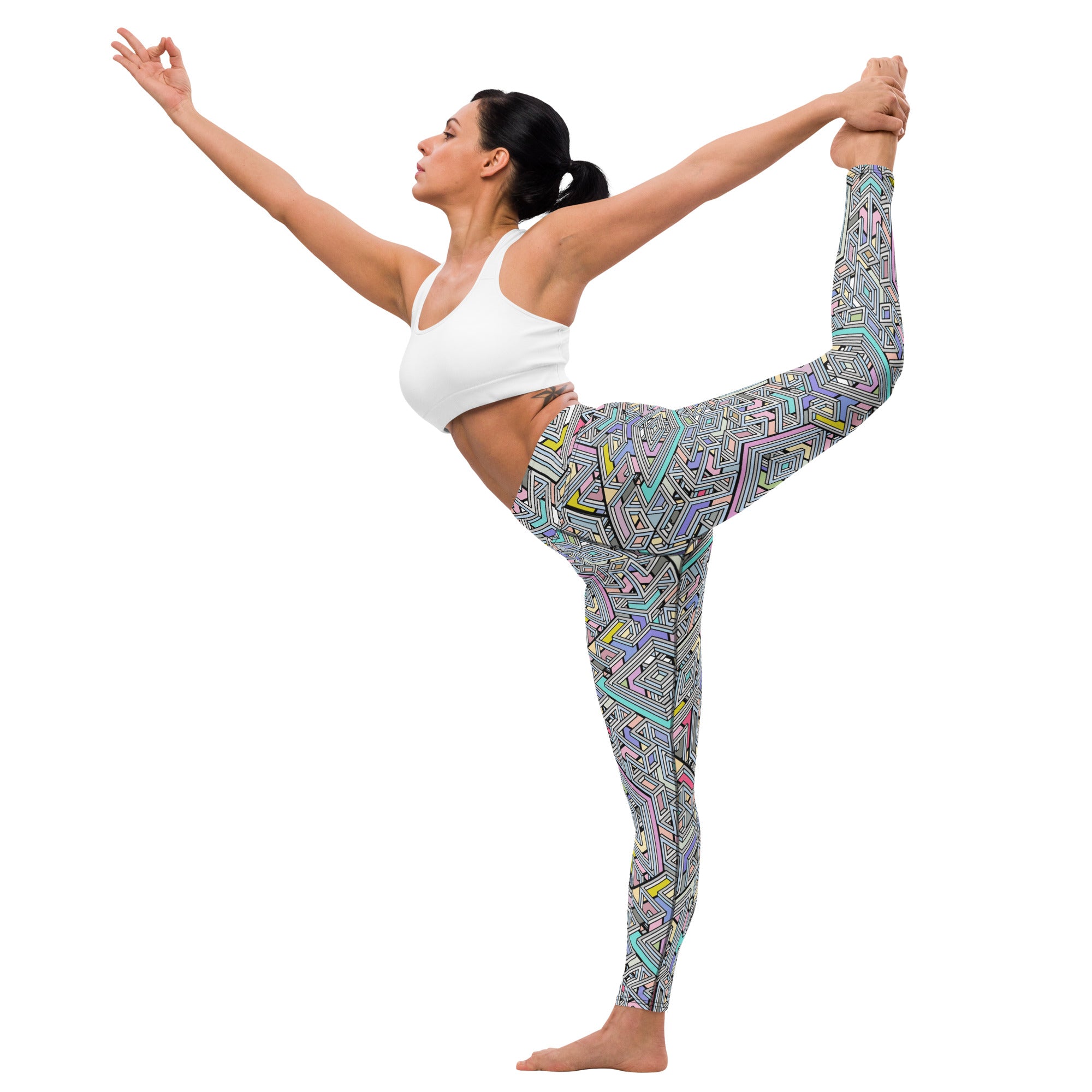Cube realm Yoga Leggings