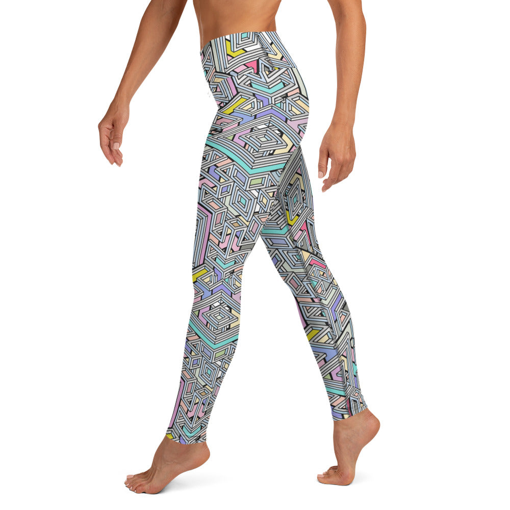 Cube realm Yoga Leggings
