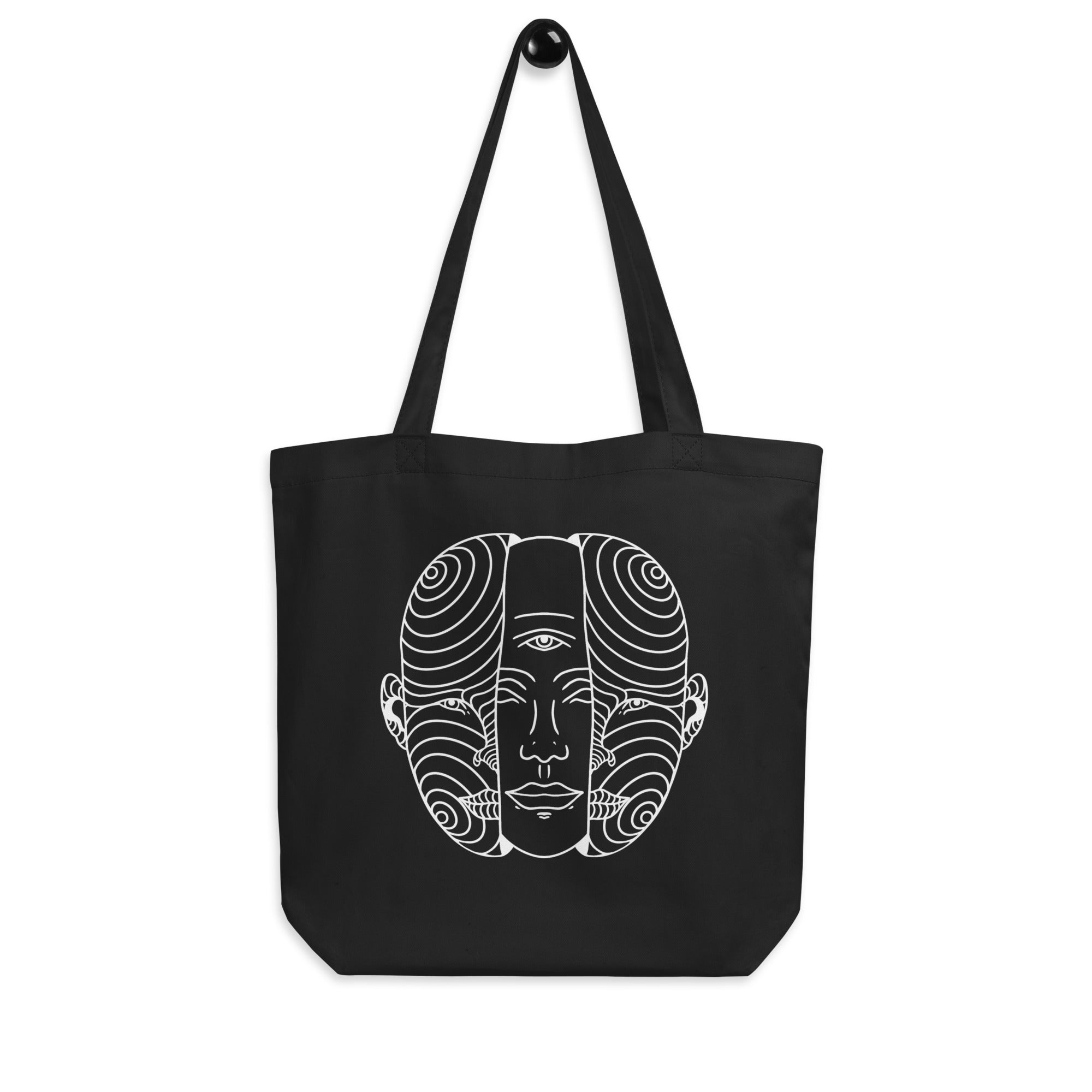 Inner Self black Eco Tote Bag