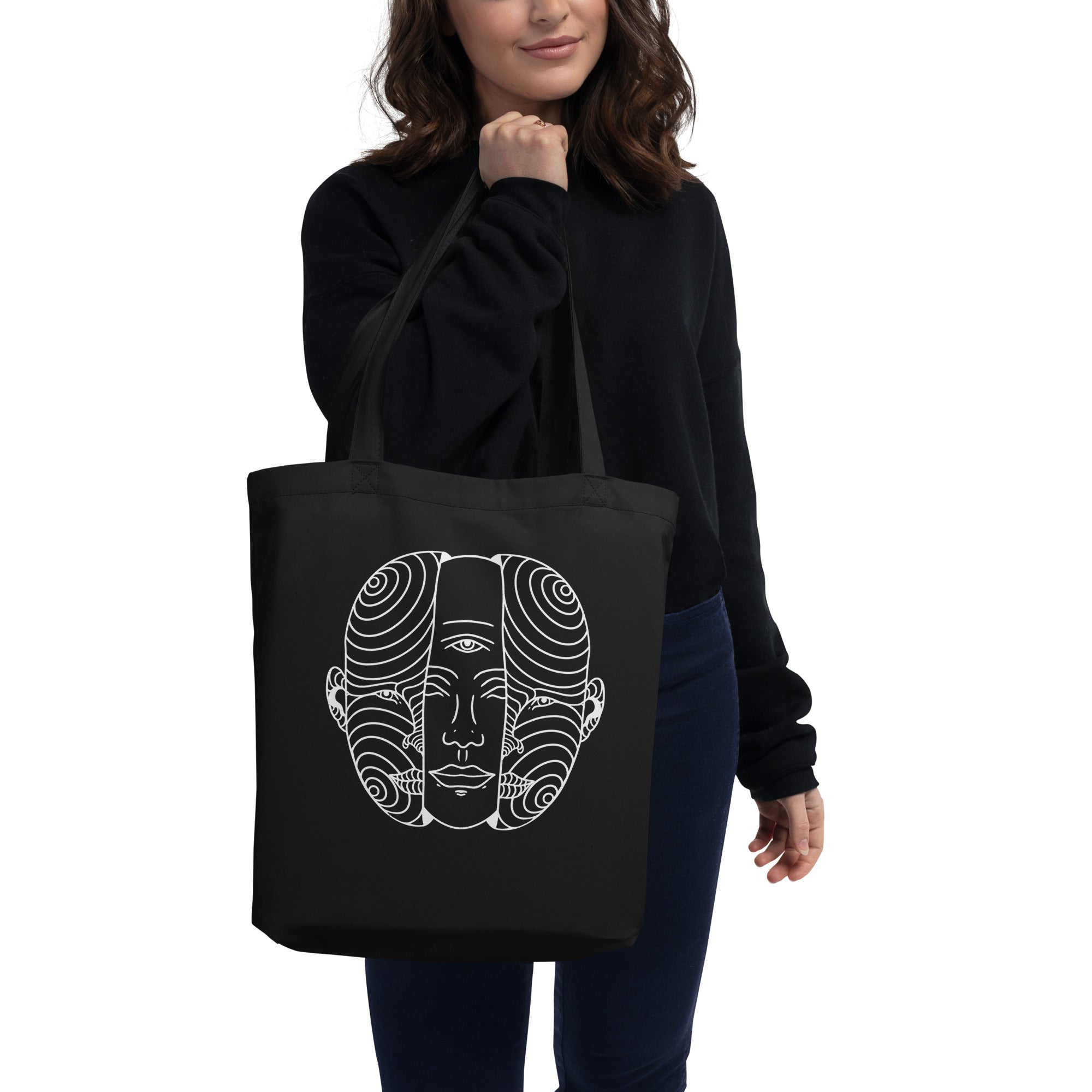 Inner Self black Eco Tote Bag