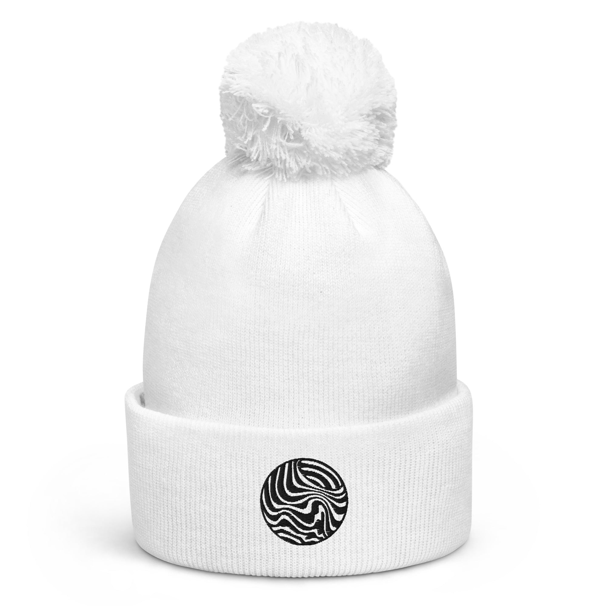 Wobz Logo Pom pom beanie
