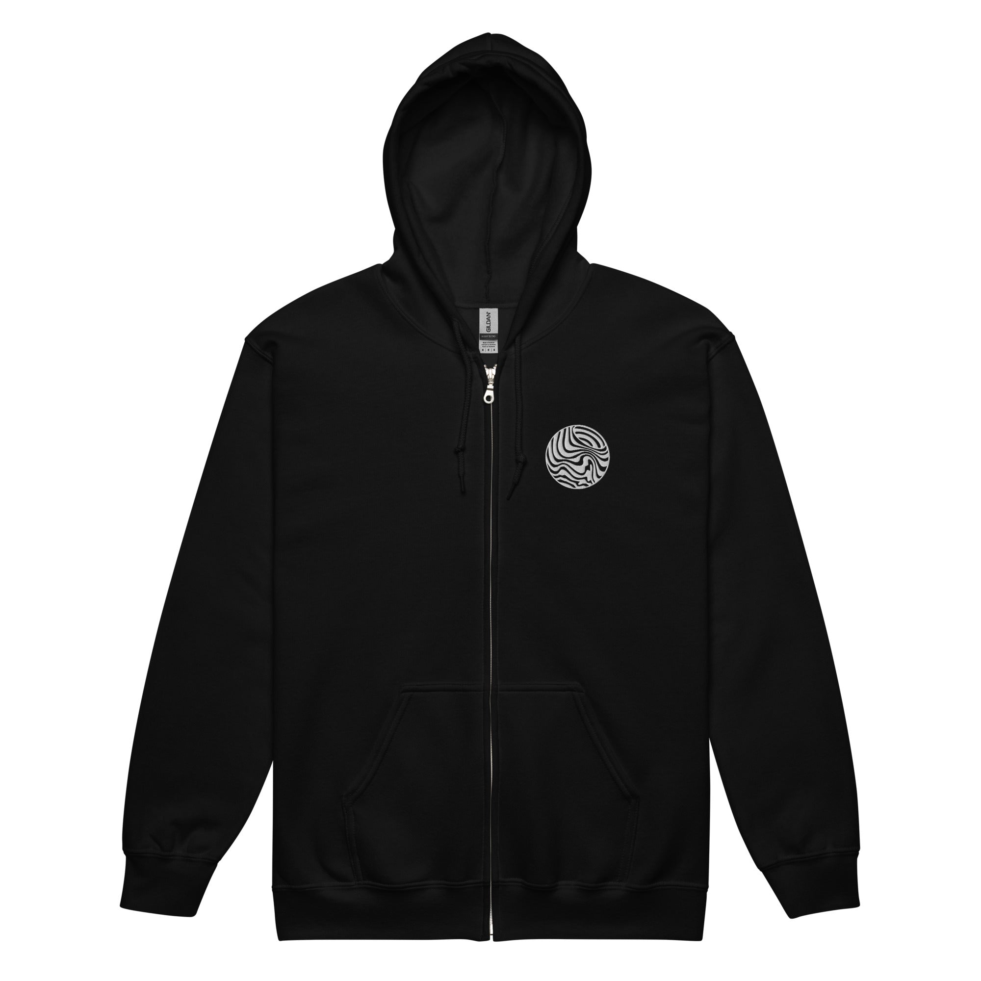Wobz Logo Unisex Zip Hoodie