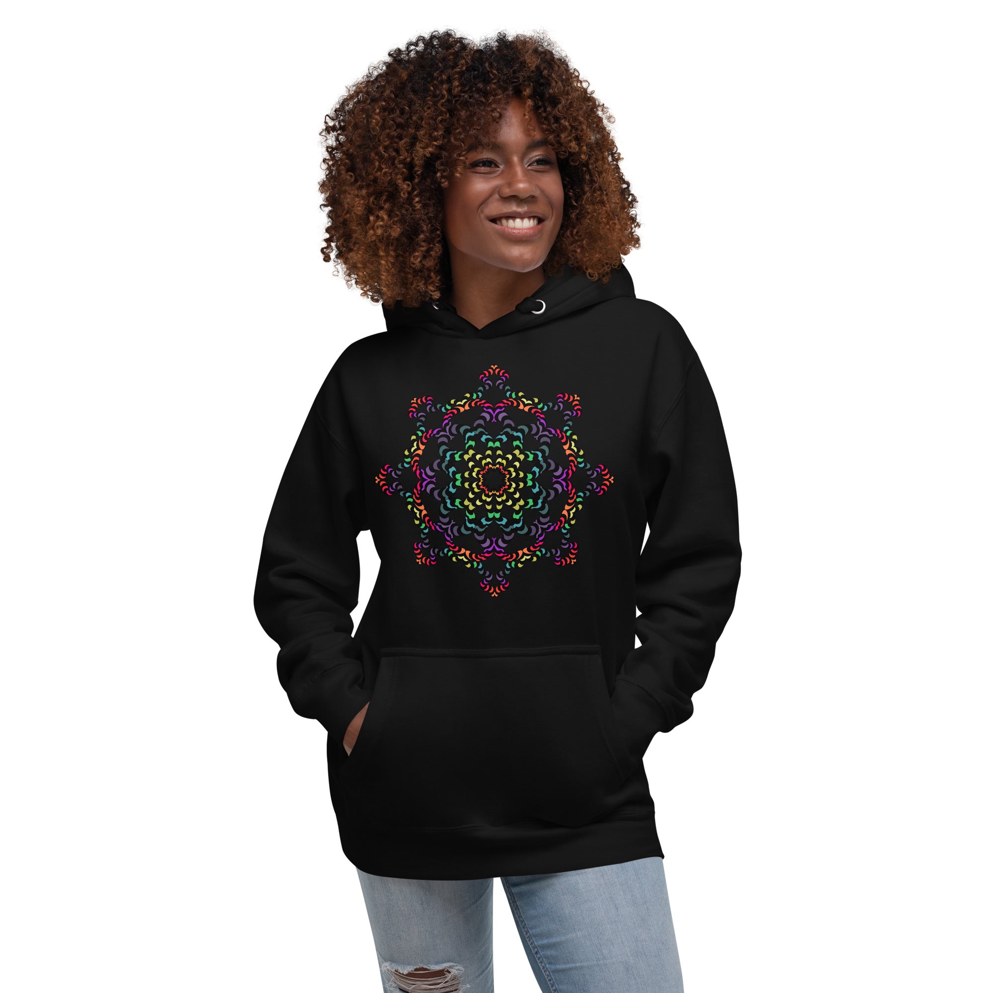 Colorful mandala Unisex Hoodie