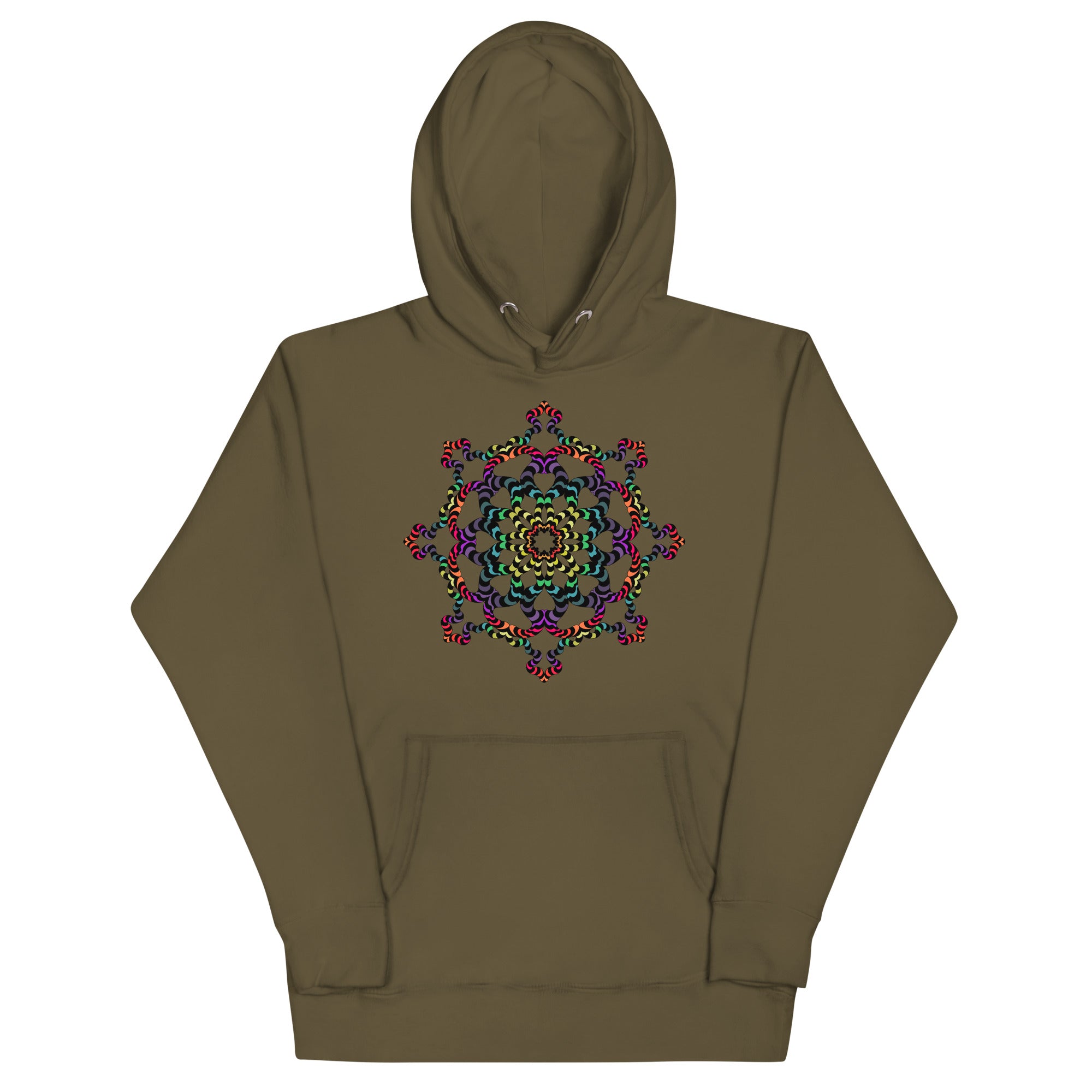 Colorful mandala Unisex Hoodie