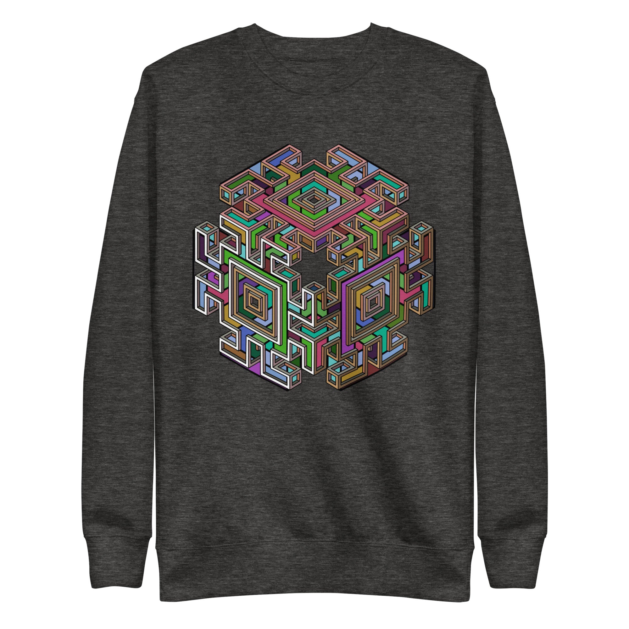 Colorful Cube Unisex Premium Sweatshirt