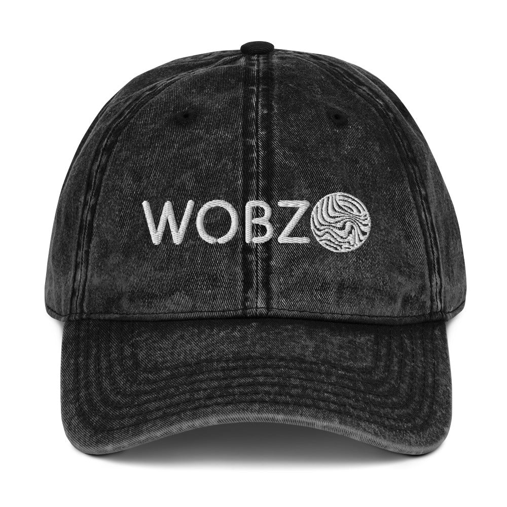 Wobz Logo Vintage Cotton Twill Cap