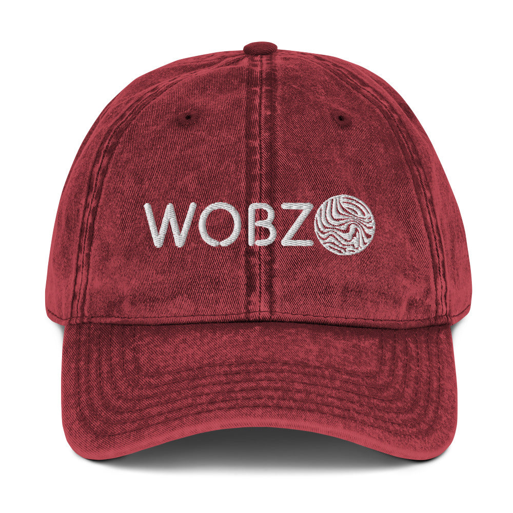 Wobz Logo Vintage Cotton Twill Cap