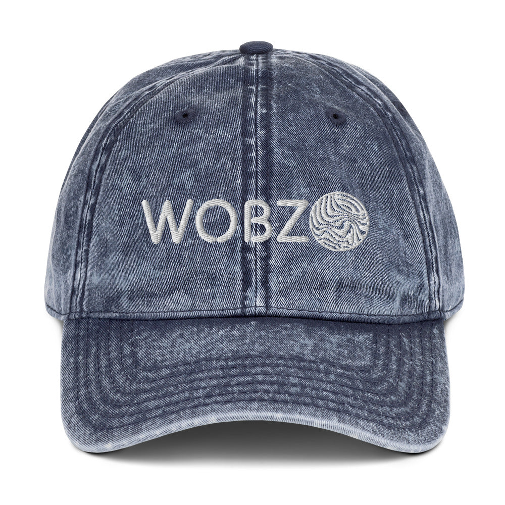 Wobz Logo Vintage Cotton Twill Cap