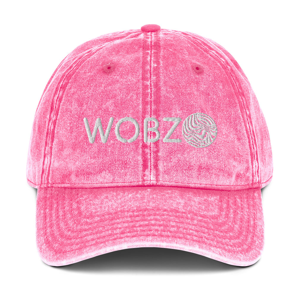 Wobz Logo Vintage Cotton Twill Cap
